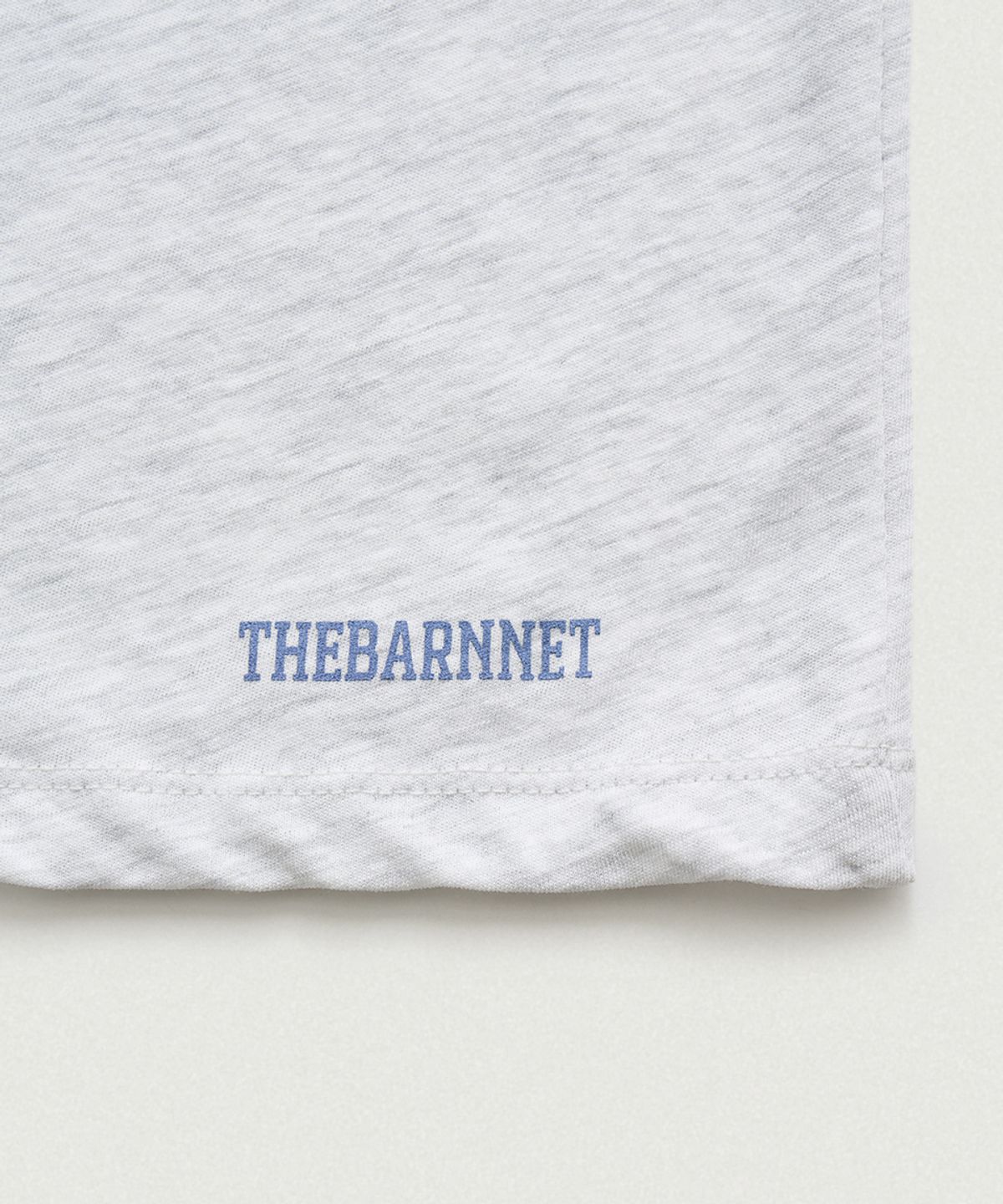 더바넷(THEBARNNET) Raw Raglan T-Shirt_Melange Grey