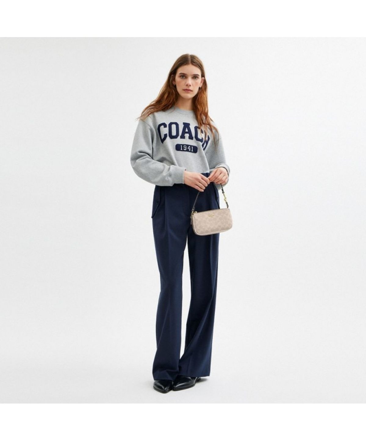 코치(COACH) 노리타 19 인 시그니처 캔버스 CW426 IMXDM