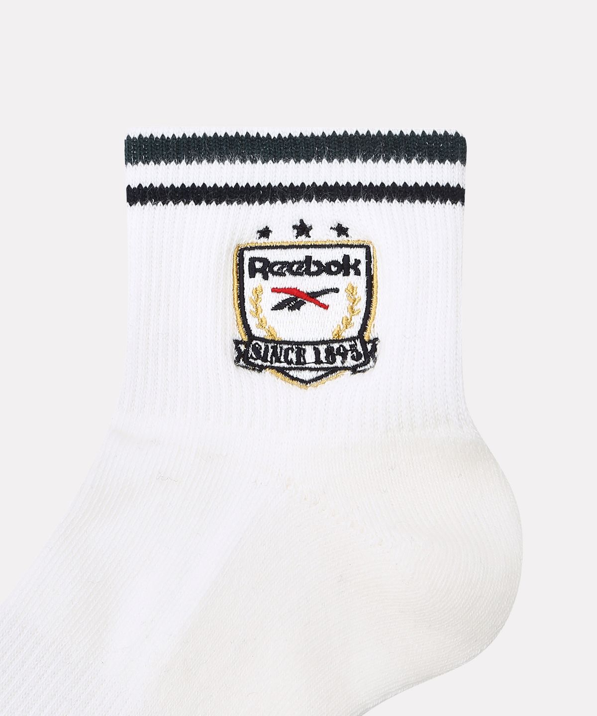 리복(REEBOK) 엠블럼 앵클 삭스 - 화이트:헌터