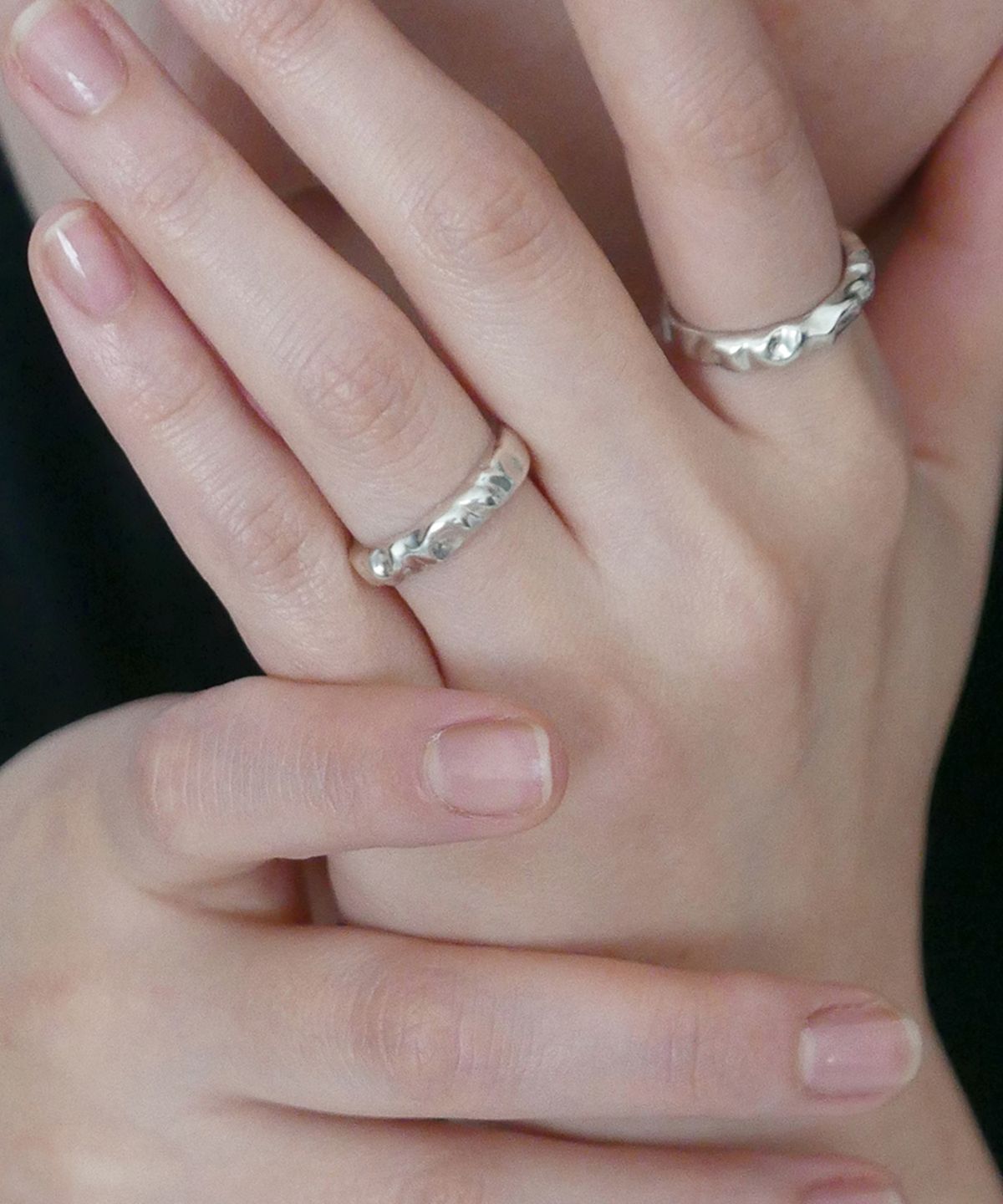 시에가하우스(SIEGA HOUSE) SHIR RING 03 (GLOSSY-SILVER)
