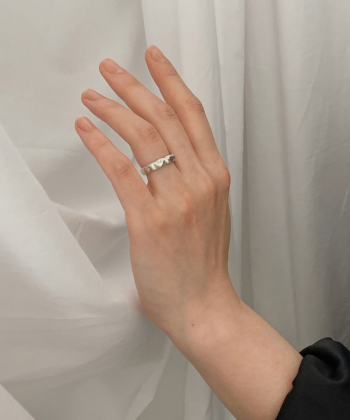 시에가하우스(SIEGA HOUSE) SHIR RING 03 (SOFT-SILVER)