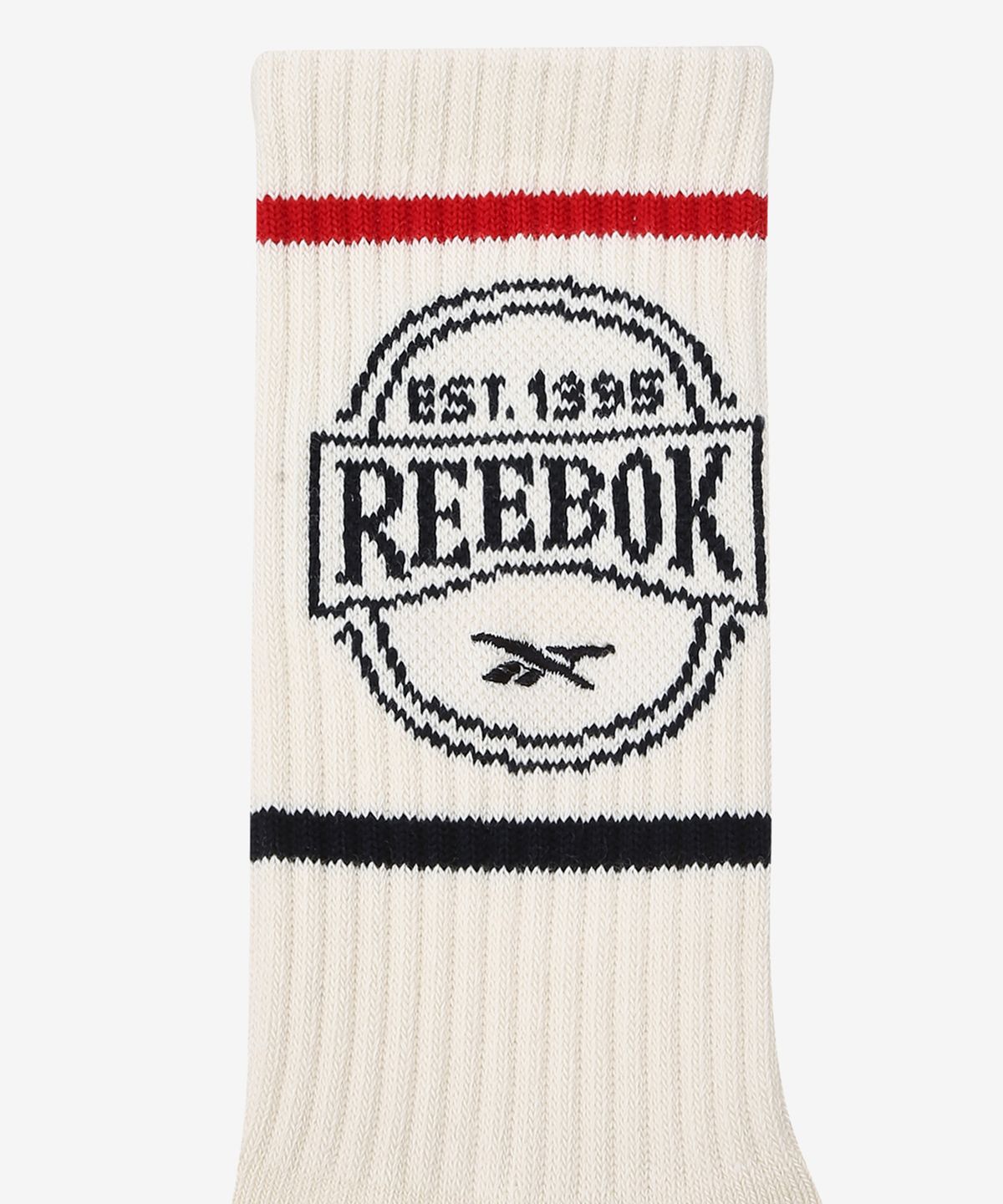 리복(REEBOK) 서클 로고 크루 삭스 - 크림