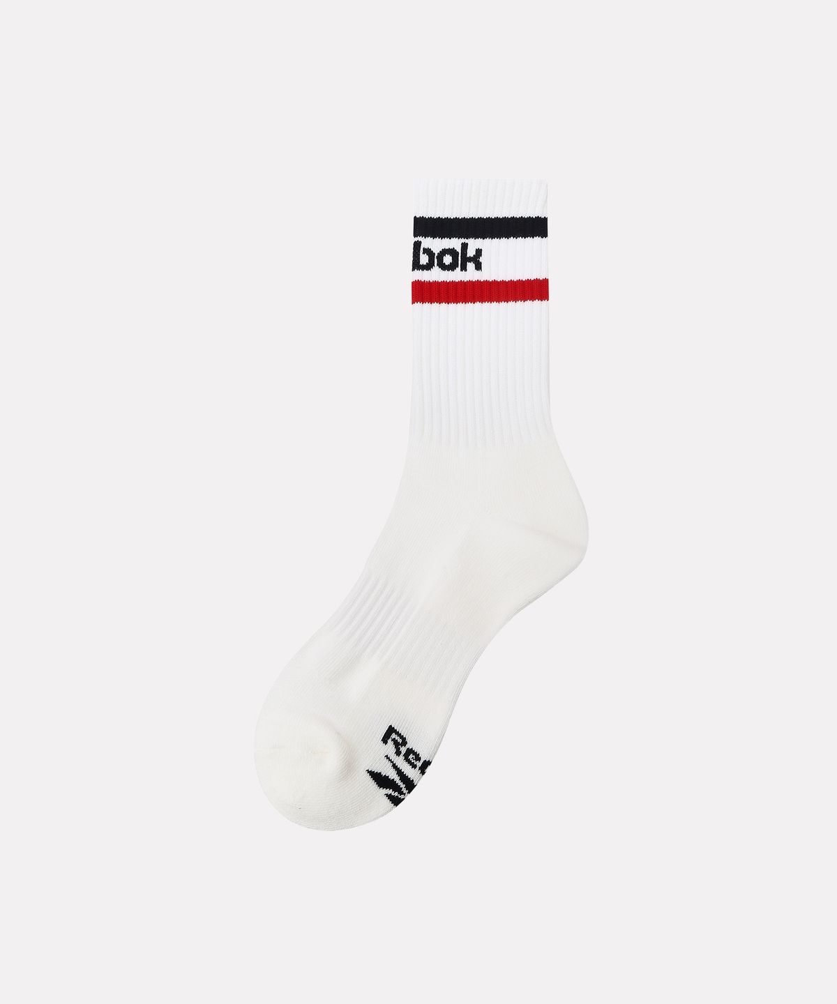 리복(REEBOK) 로고 믹스 크루 삭스 3PACK - 화이트