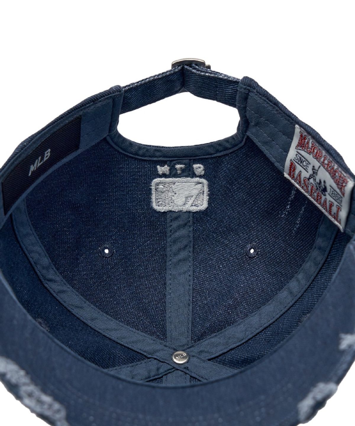 엠엘비(MLB) 데미지 워싱 언스트럭쳐 볼캡 NY (Navy)