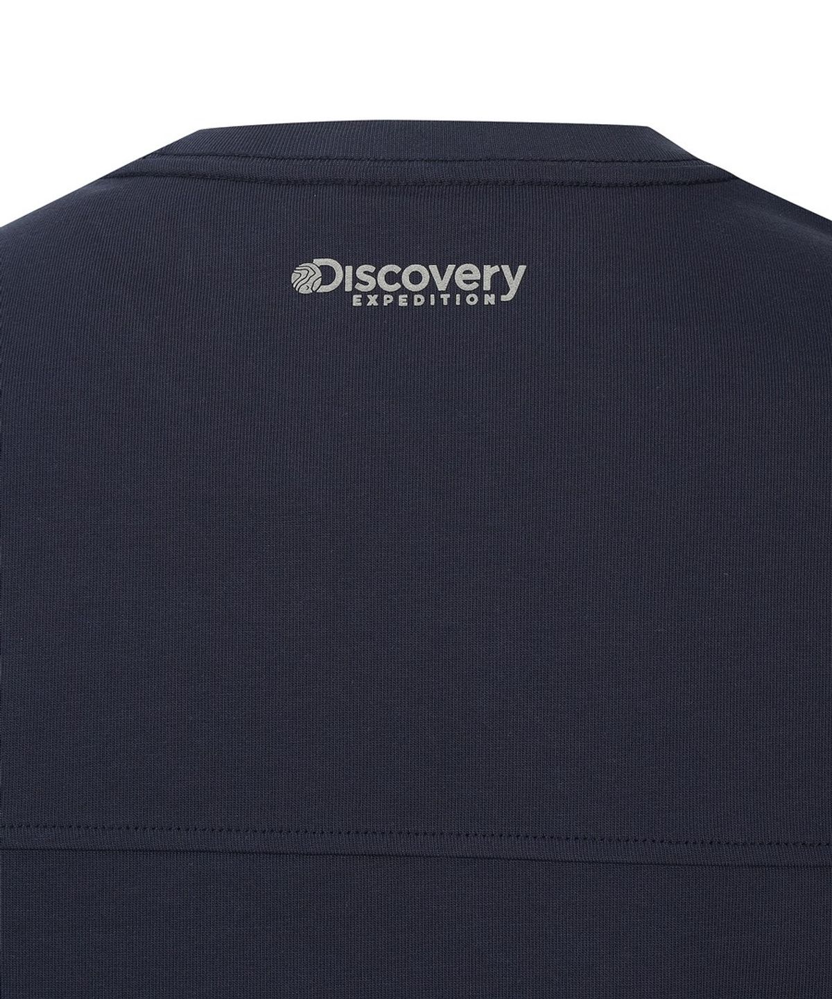 디스커버리 익스페디션(DISCOVERY EXPEDITION) 유니 헤비웨이트 스몰레터 반팔티셔츠 (D/NAVY)