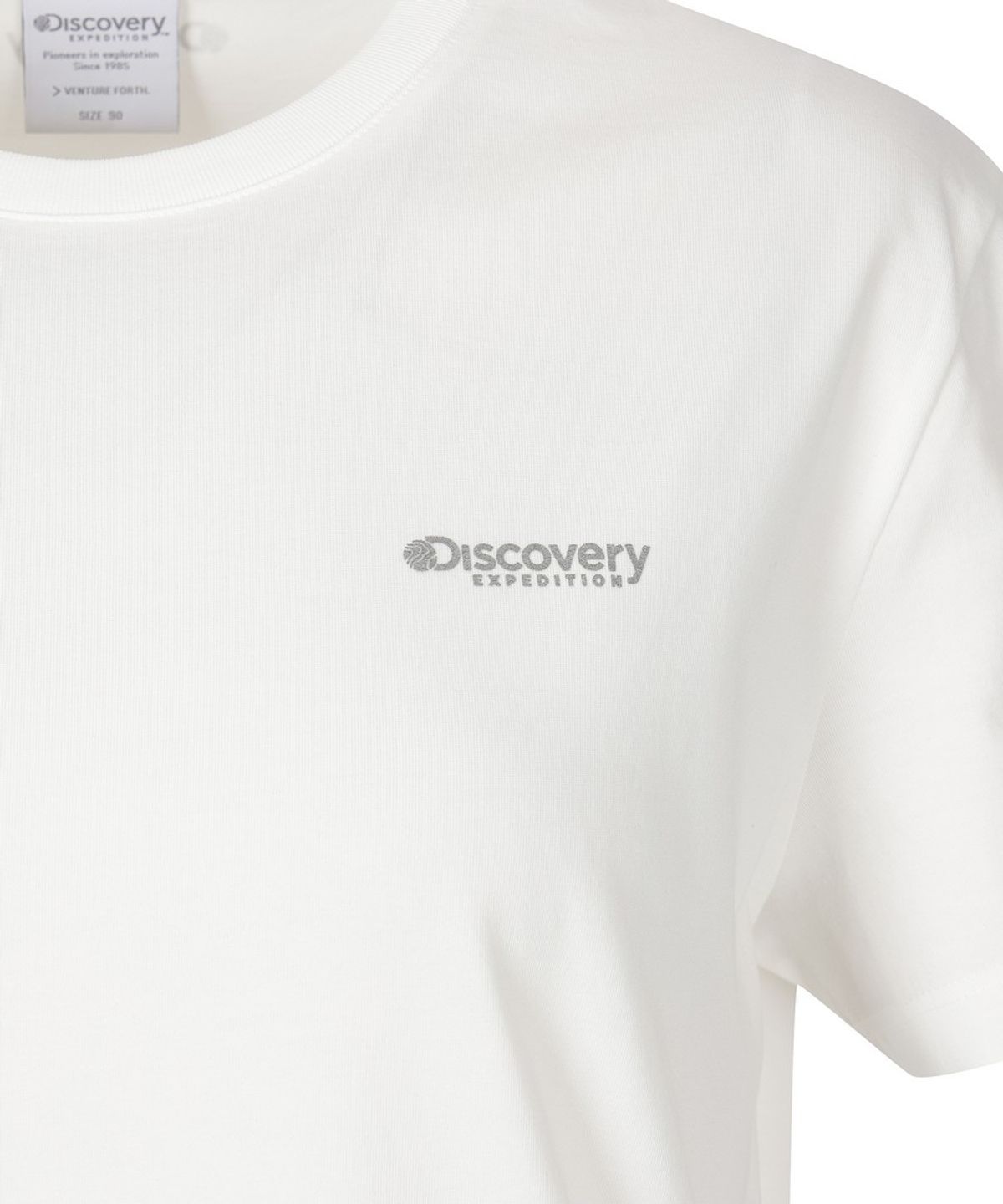 디스커버리 익스페디션(DISCOVERY EXPEDITION) 여성 프레시벤트 덴버 반팔티셔츠 (WHITE)