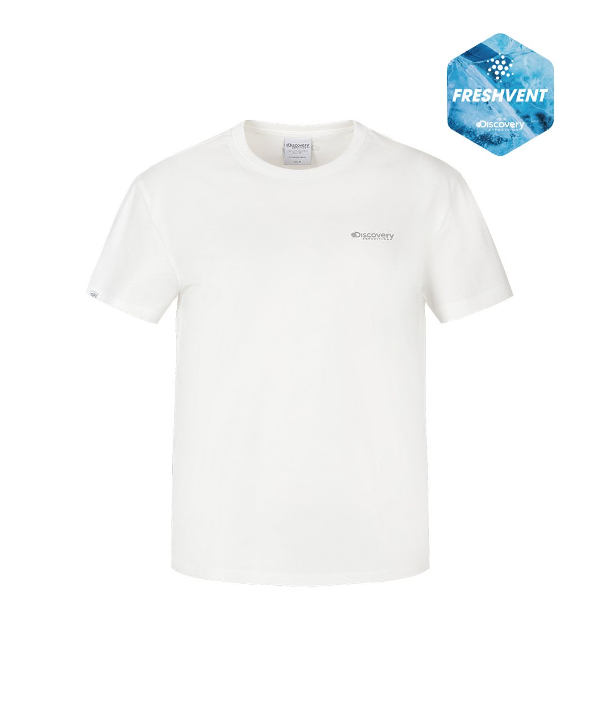 디스커버리 익스페디션(DISCOVERY EXPEDITION) 여성 프레시벤트 덴버 반팔티셔츠 (WHITE)