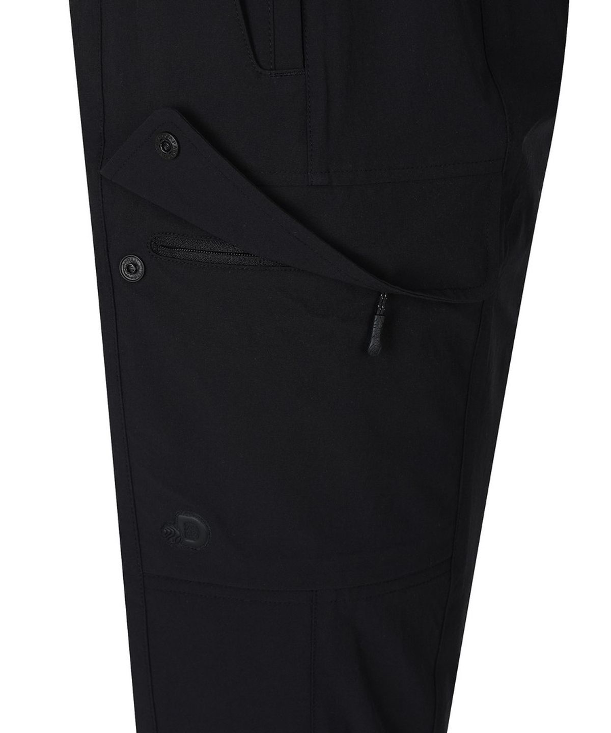 디스커버리 익스페디션(DISCOVERY EXPEDITION) 남성 테이퍼드 카고팬츠 (BLACK)