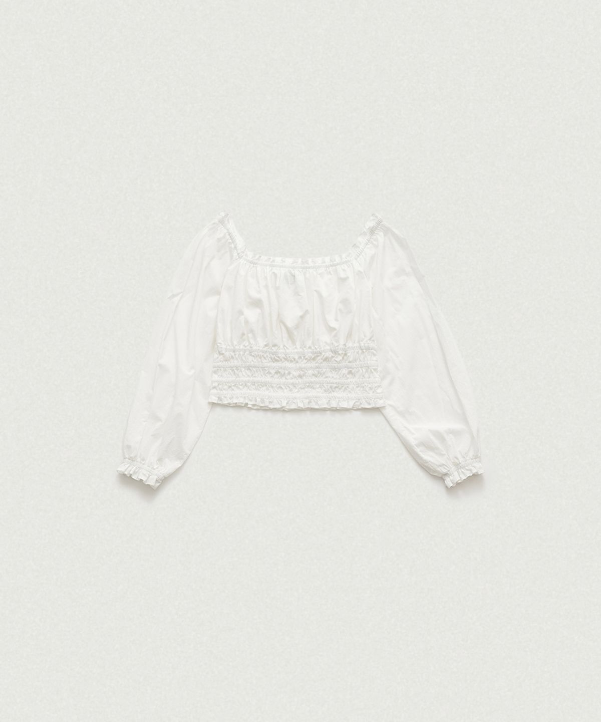더바넷(THEBARNNET) Verta Square Neck Blouse