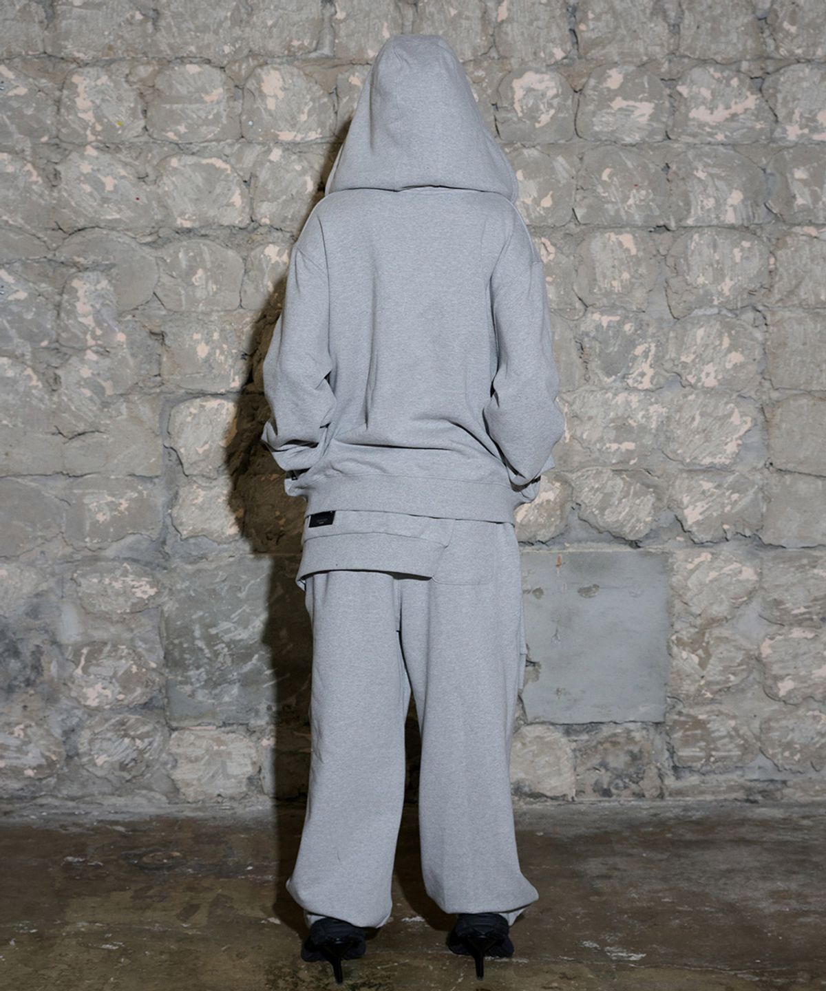 오도어(ODOR) Stallion hood zip - Grey