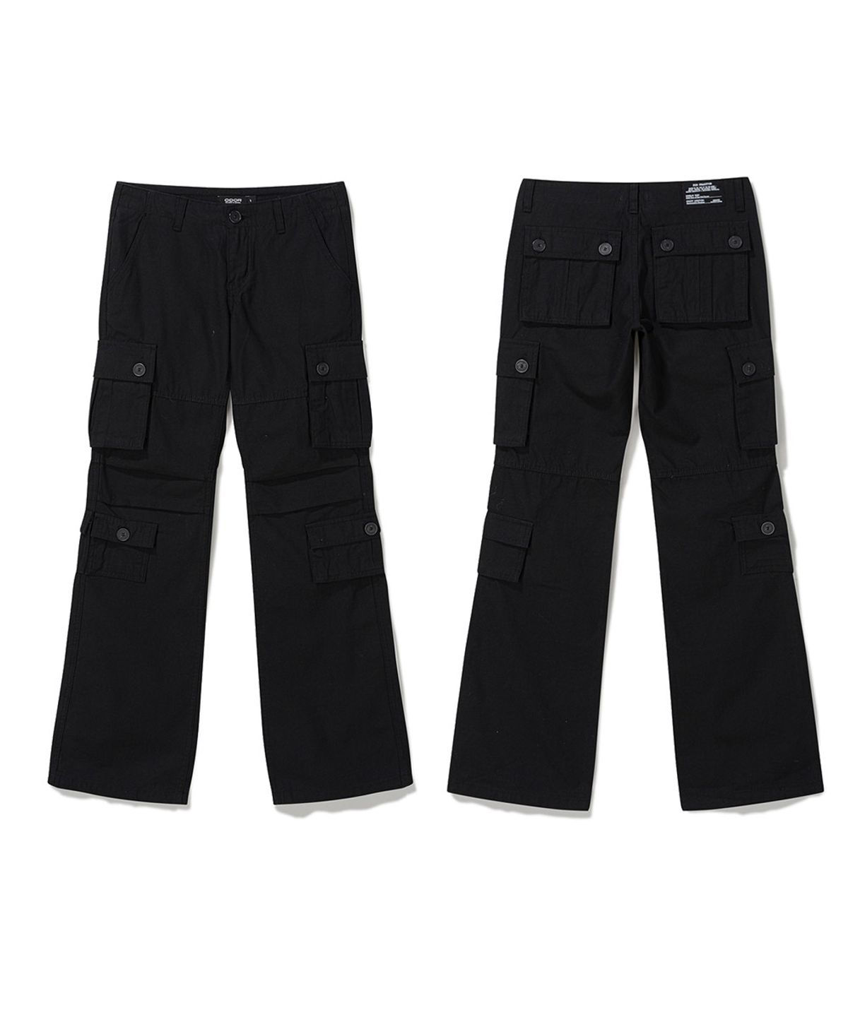 오도어(ODOR) Range cargo pants - Black