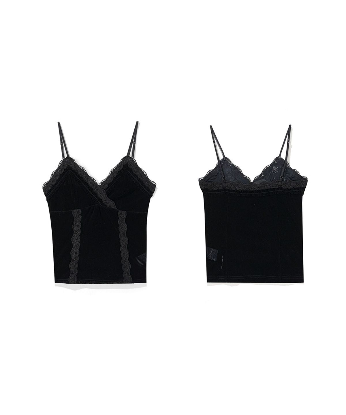 오도어(ODOR) Prairie sleeveless - Black