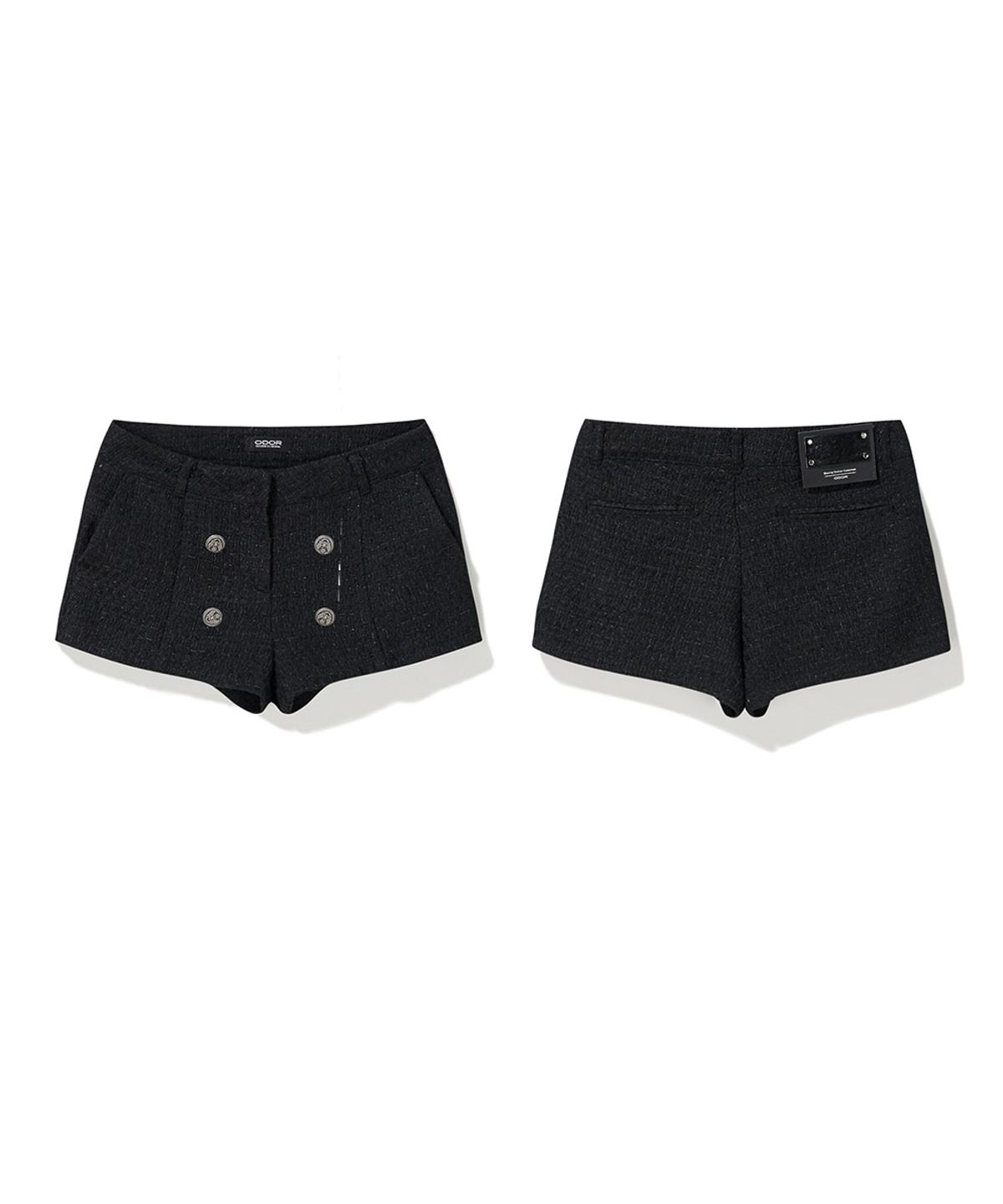 오도어(ODOR) Fringe line shorts