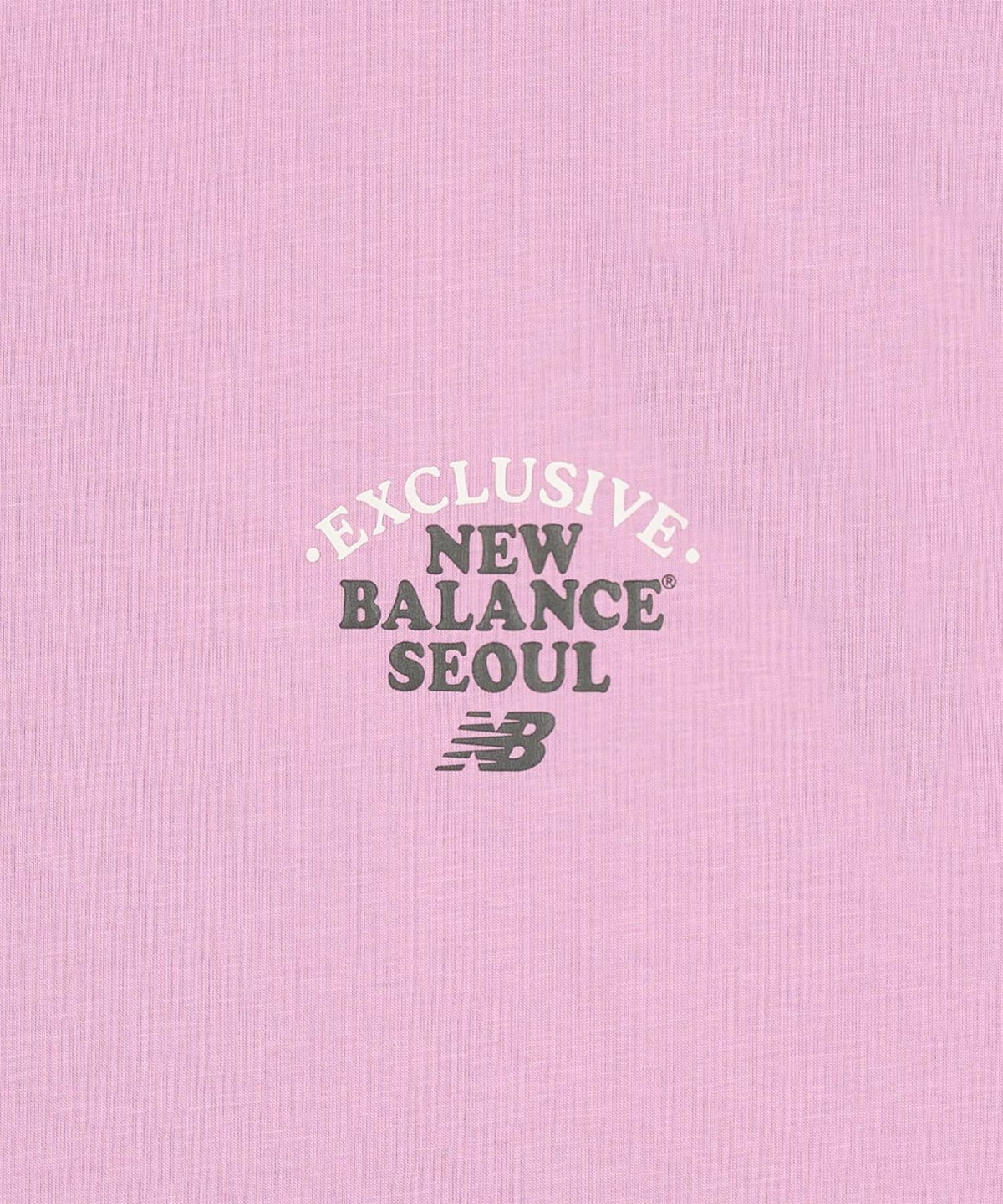 뉴발란스(NEW BALANCE) NBNEG3A073 / UNI NB 서울 랜드마크 반팔티 (PINK)