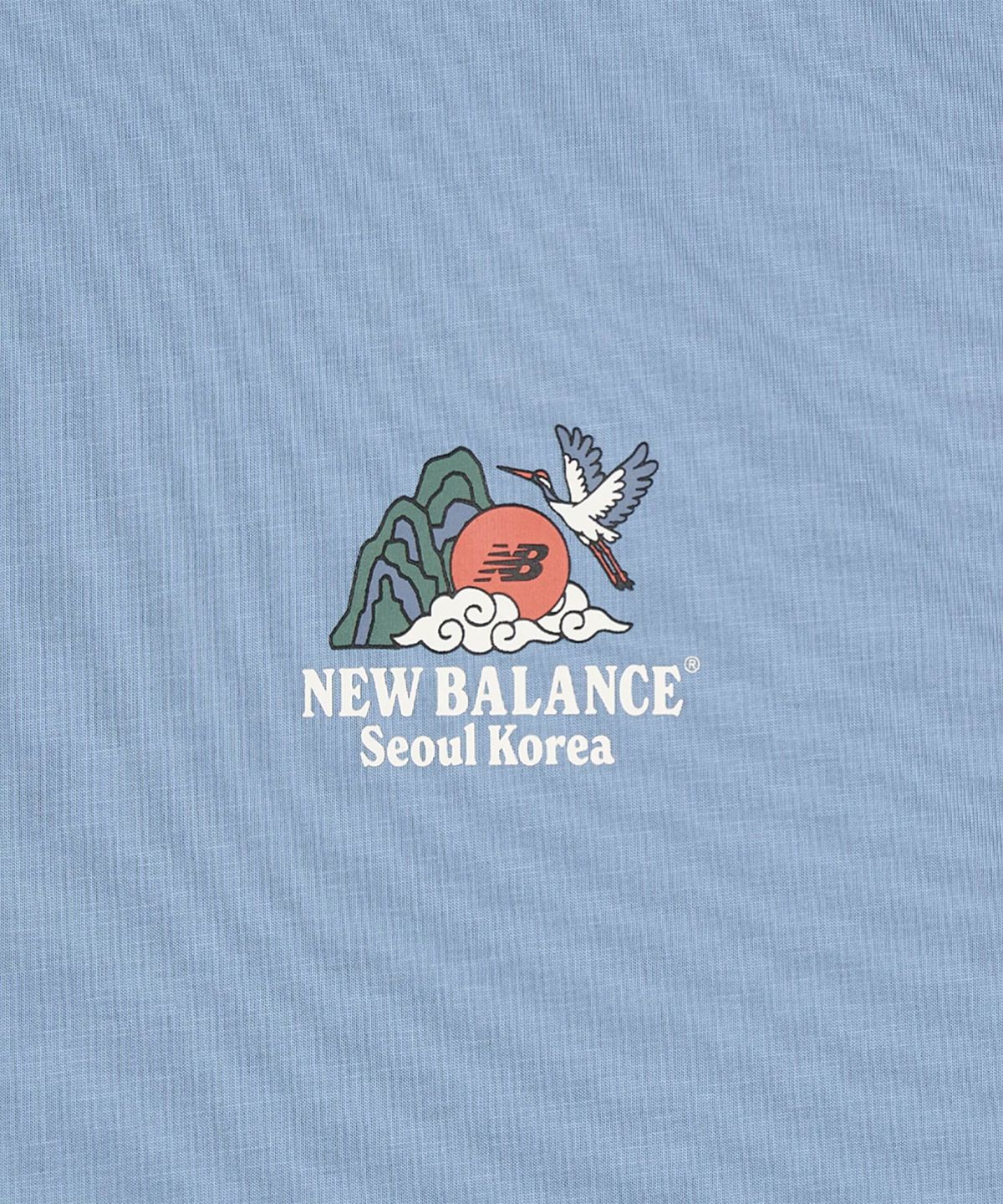 뉴발란스(NEW BALANCE) NBNEG3A063 / UNI NB 서울 타이거 2.0 반팔티 (L/BLUE)