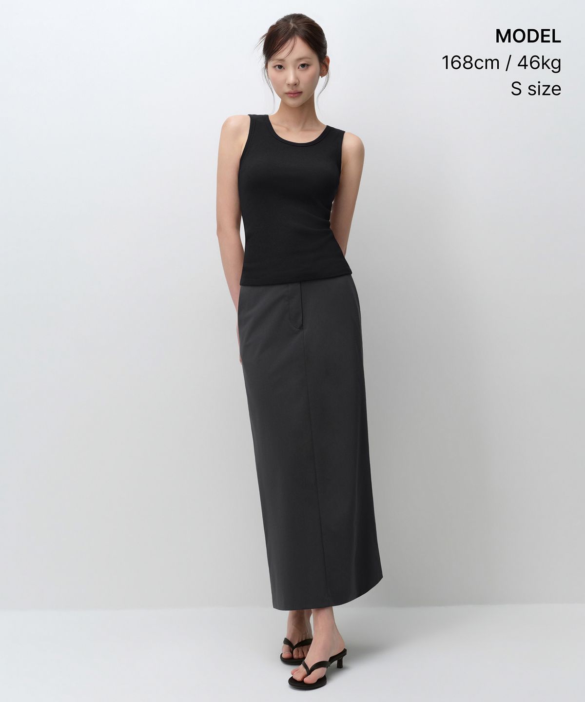 무신사 스탠다드 우먼(MUSINSA STANDARD WOMAN) 우먼즈 에센셜 브라 탱크 탑 [블랙]