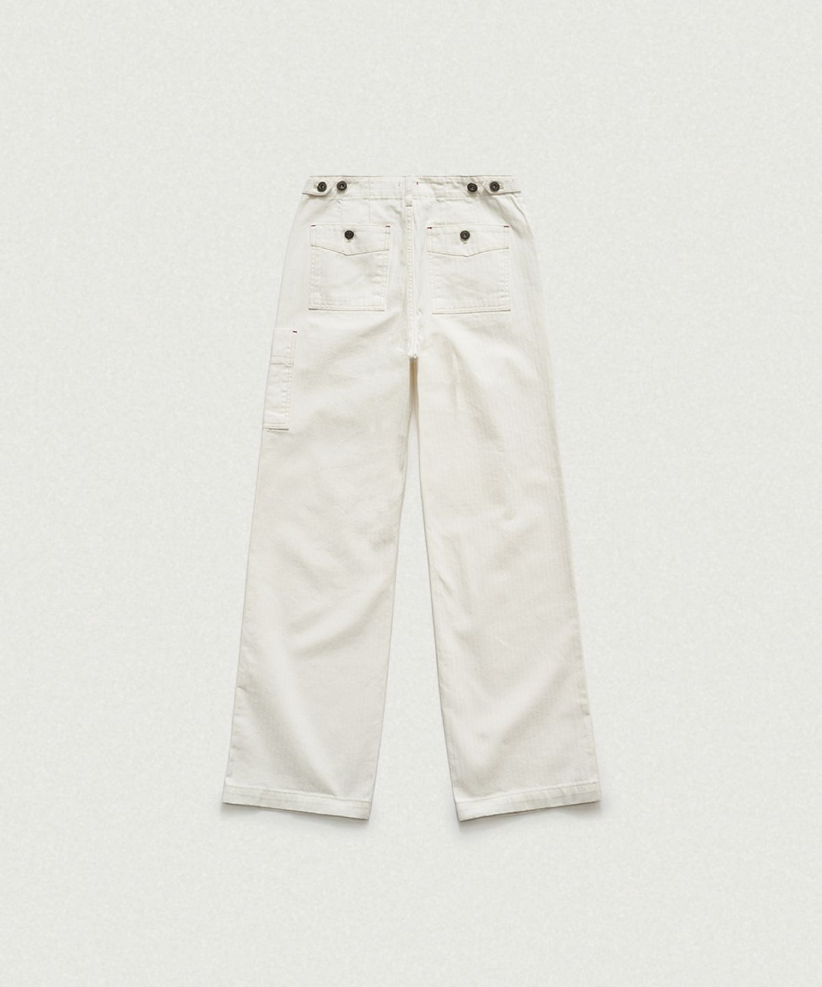 더바넷(THEBARNNET) Dune Cargo Pants_Ivory