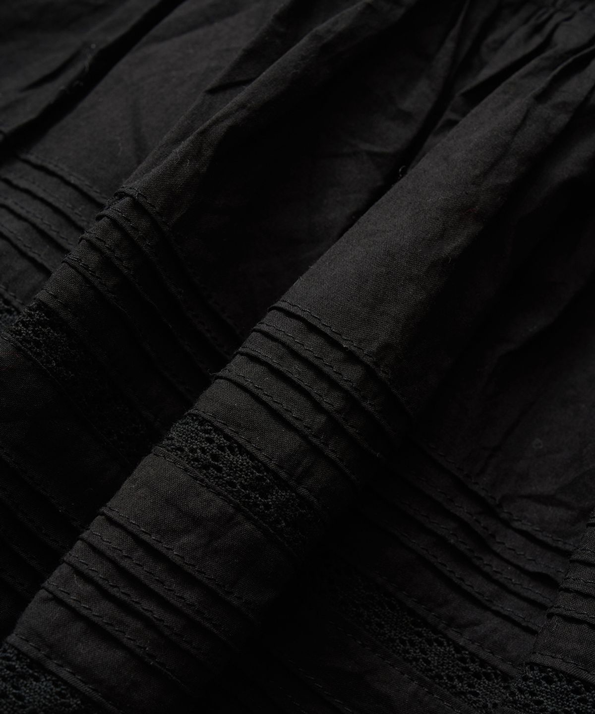 더바넷(THEBARNNET) Simon Lace Ballon Skirt_Black