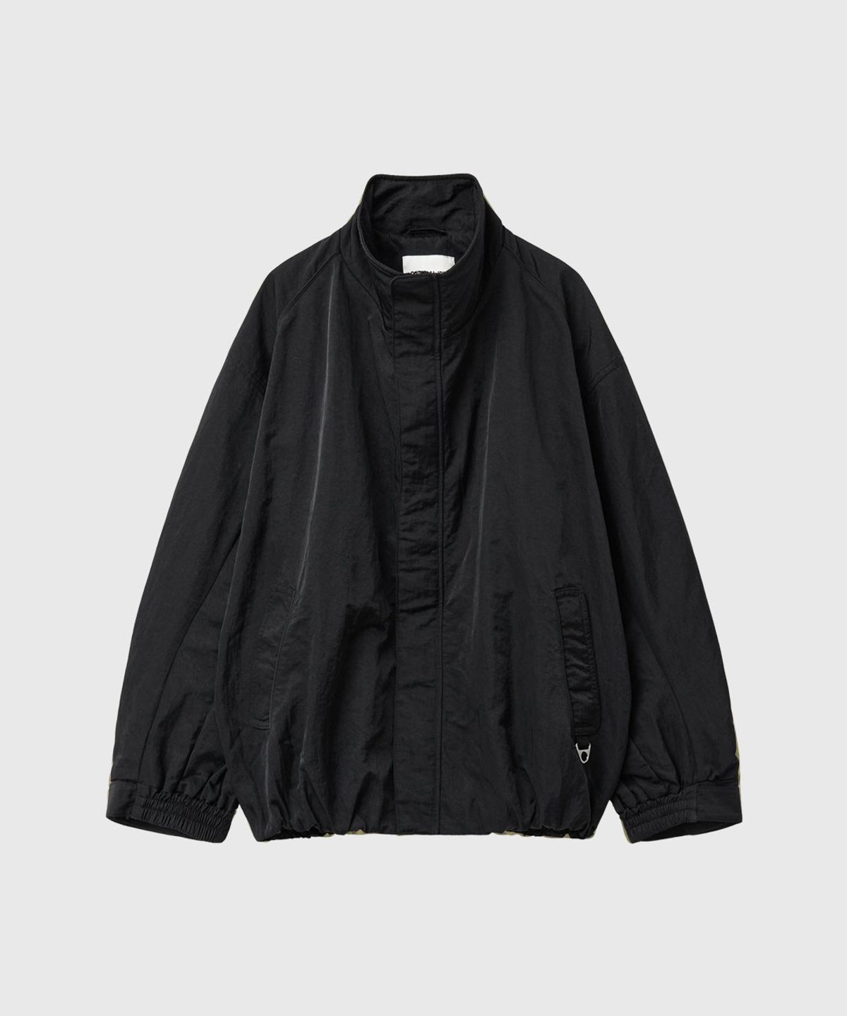 제너럴아이디어(GENERALIDEA) UNISEX 볼륨 블루종 봄버 점퍼 [BLACK] / GF1UJP005