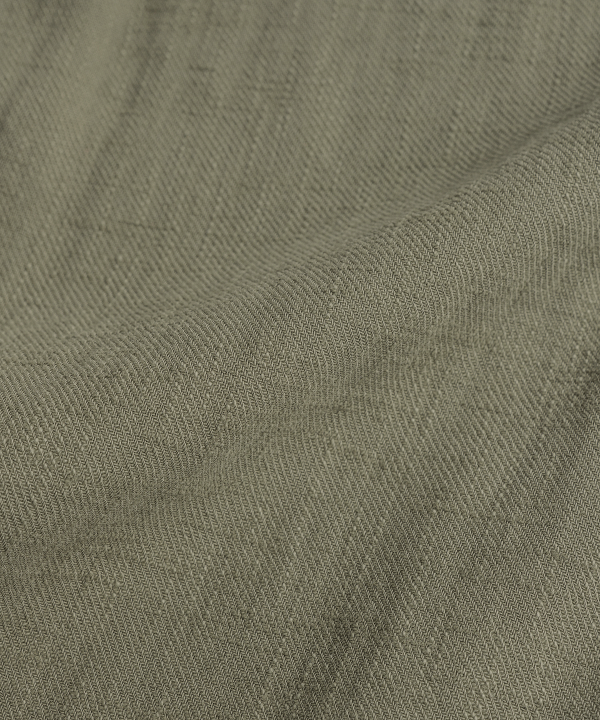 비헤비어(BEHEAVYER) DYED SLUB R/C EASY TROUSERS khaki