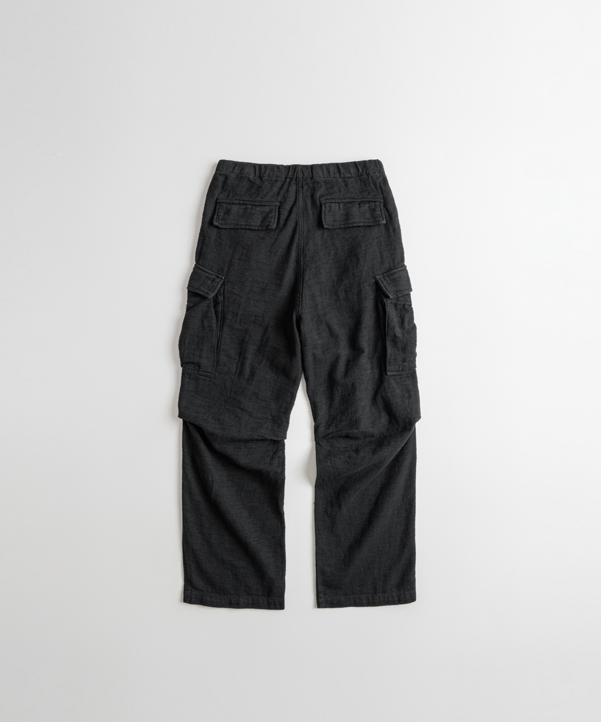 비헤비어(BEHEAVYER) DYED SLUB R/C FIELD PANTS anthracite