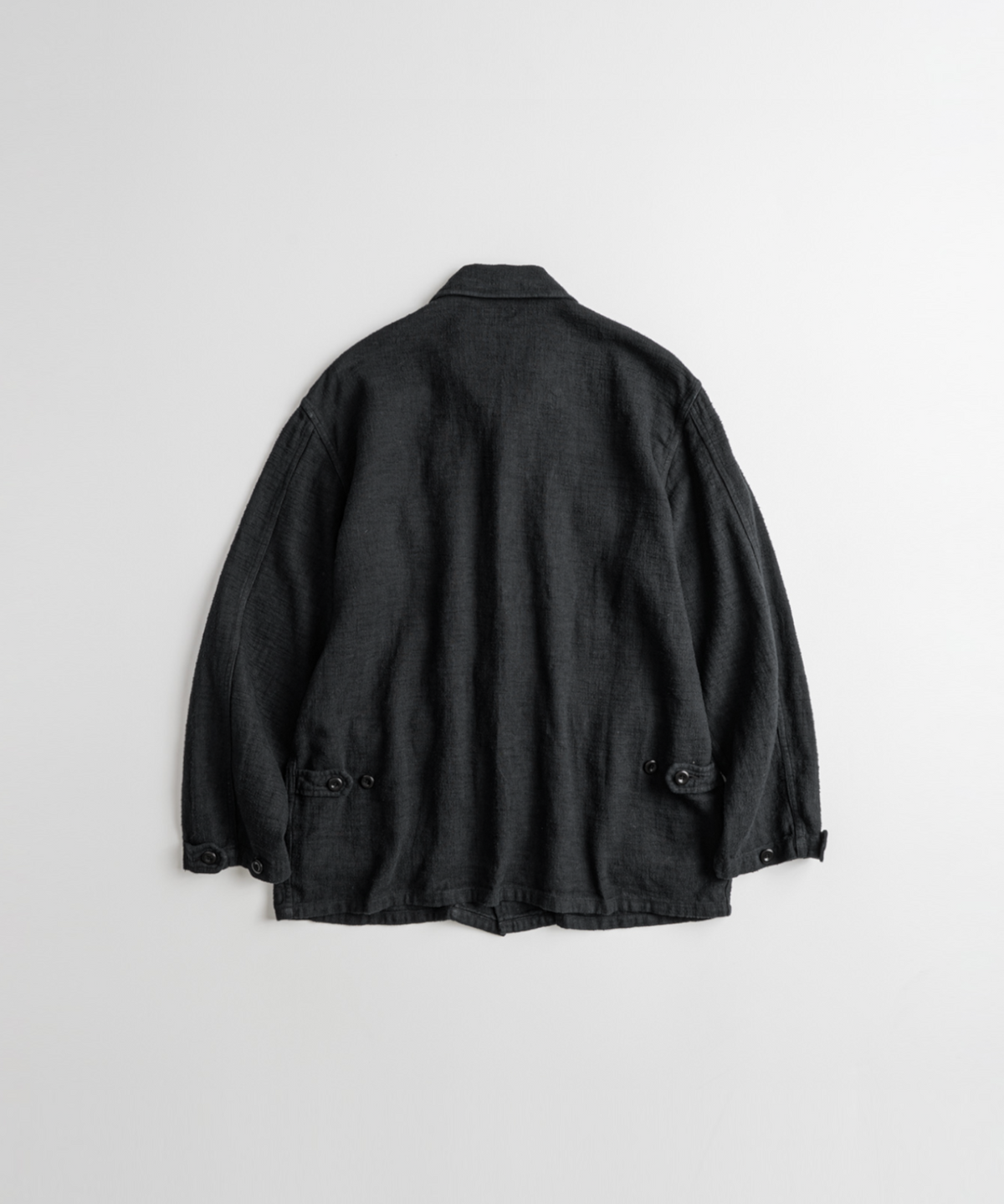 비헤비어(BEHEAVYER) DYED SLUB R/C BDU JACKET anthracite