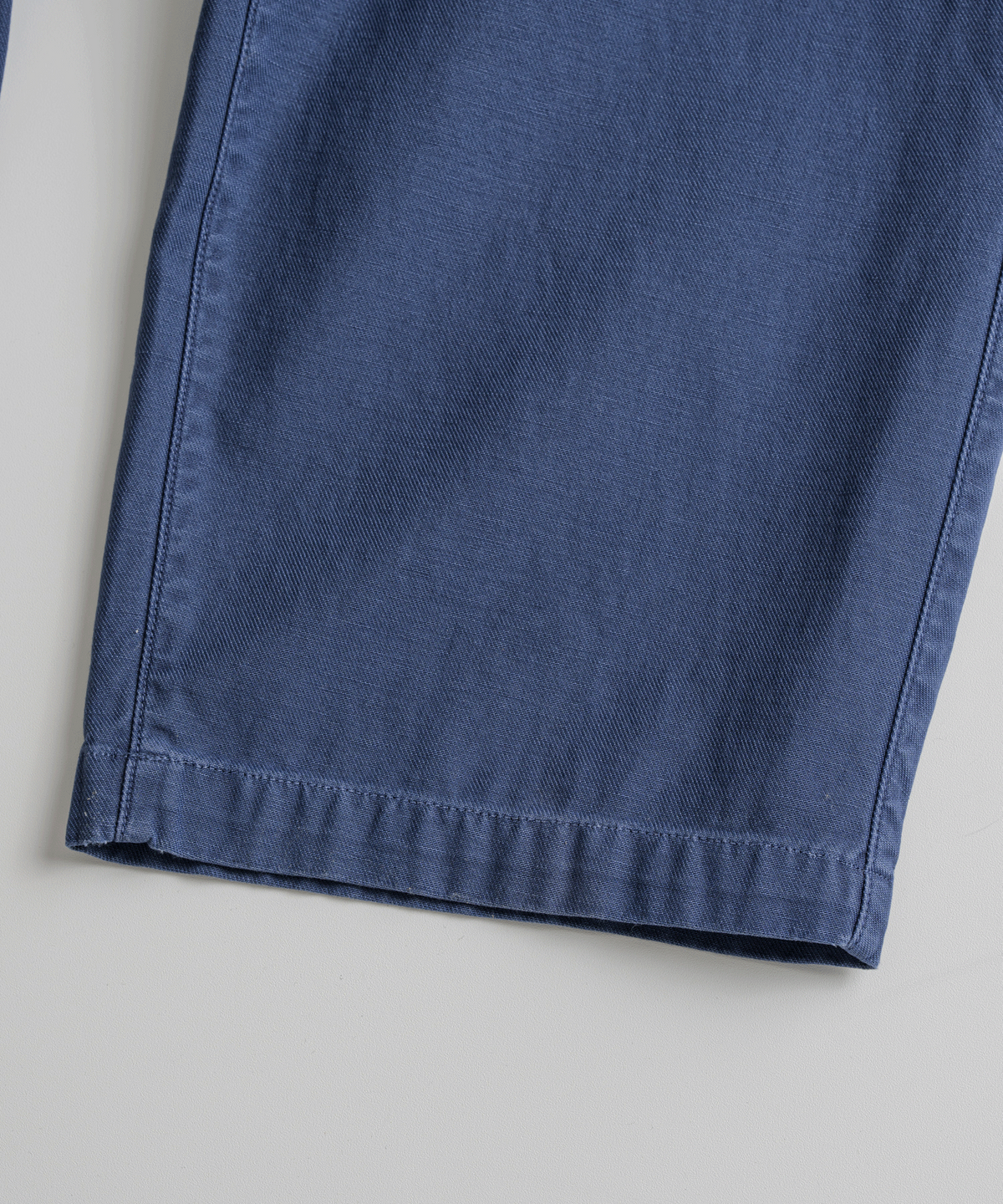비헤비어(BEHEAVYER) DYED C/L FRENCH TROUSERS faded blue
