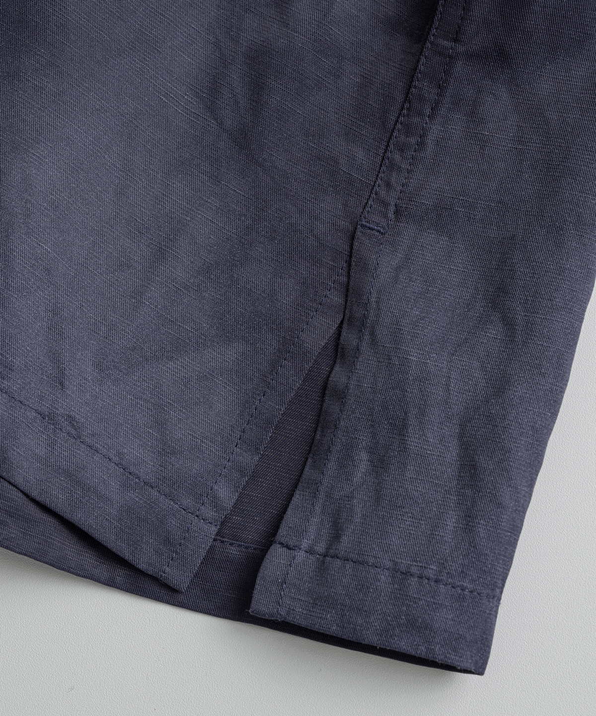 비헤비어(BEHEAVYER) WASHED RAYON CAMP COLLAR SHIRTS washed navy