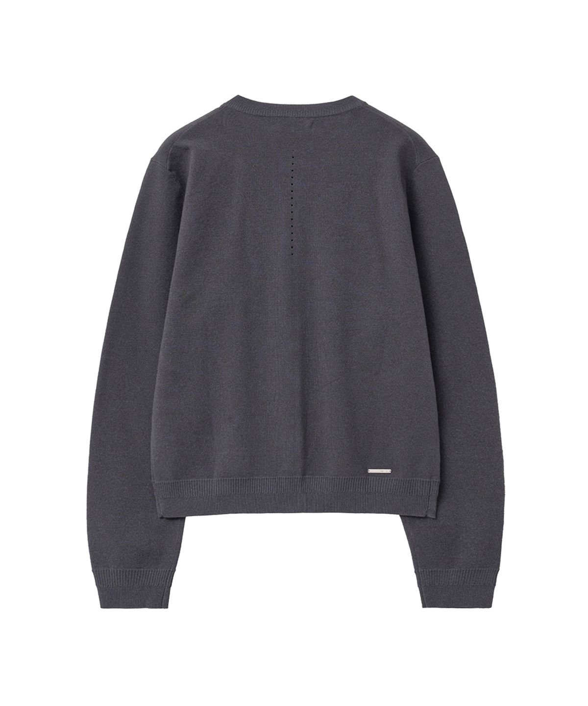 미세키서울 맨(MISEKISEOUL MEN) Dual knit cardigan CHARCOAL