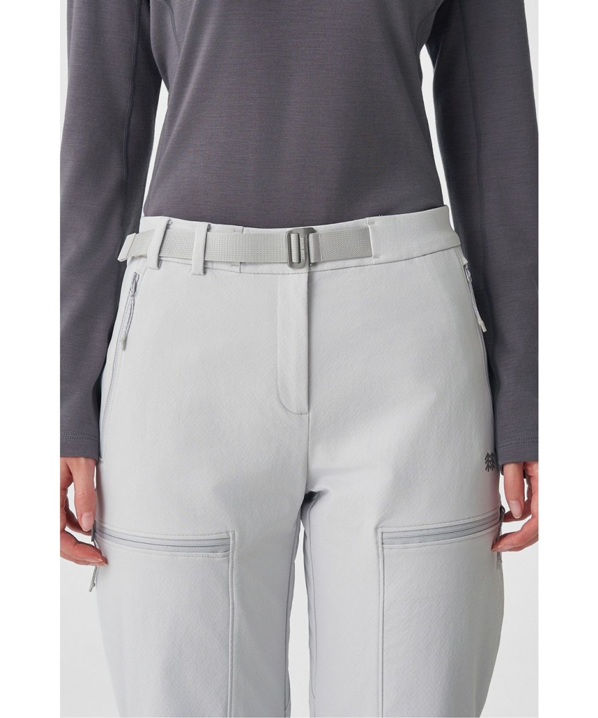 코오롱스포츠(KOLON SPORT) HERO 여성 스톰플리스 프로 LIGHT 소프트쉘 팬츠 JKPNX26062LGY