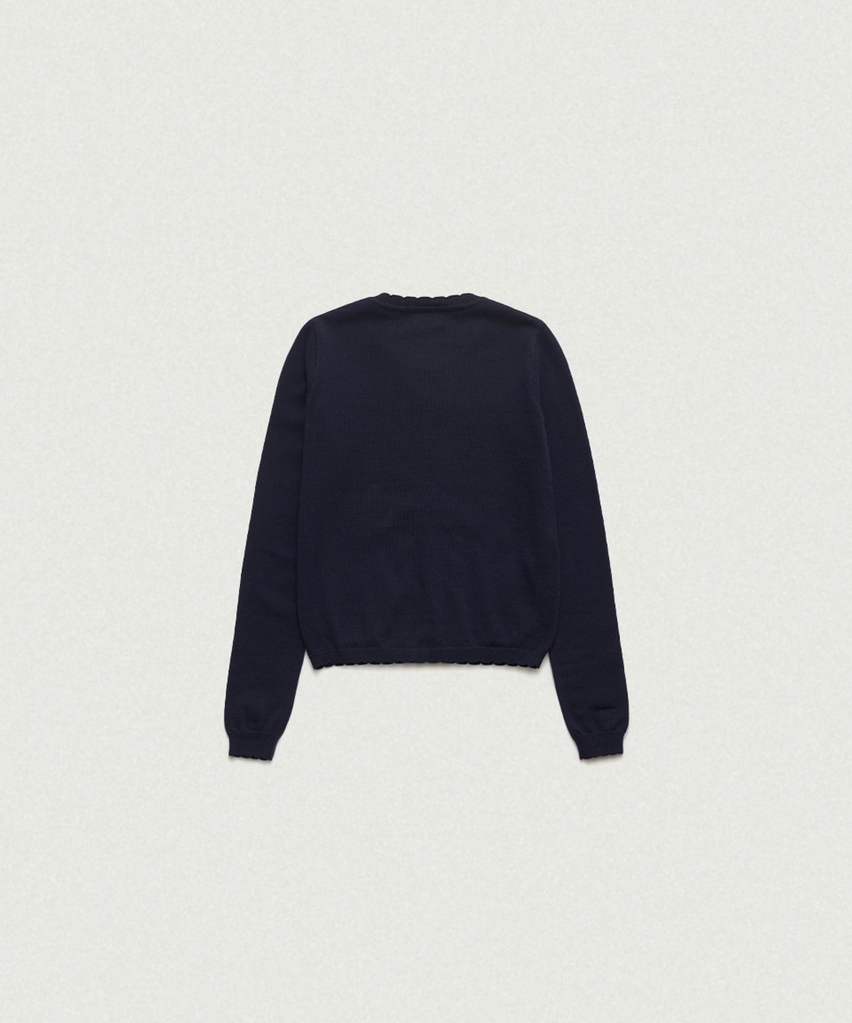 더바넷(THEBARNNET) Ello Light Knit Cardigan_Navy