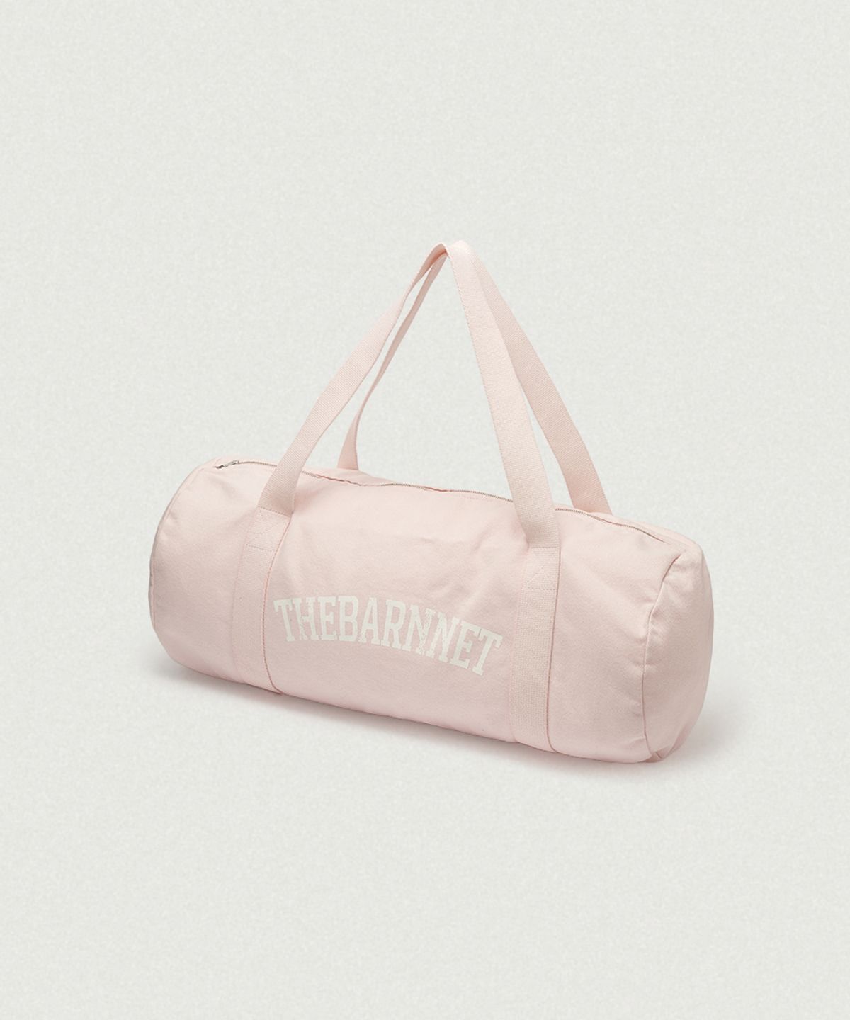 더바넷(THEBARNNET) Pale Logo Duffle Bag Large_Light Pink