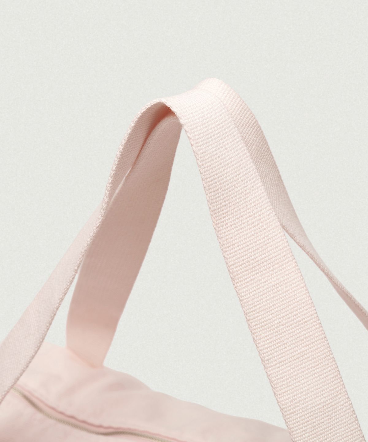 더바넷(THEBARNNET) Pale Logo Duffle Bag Large_Light Pink