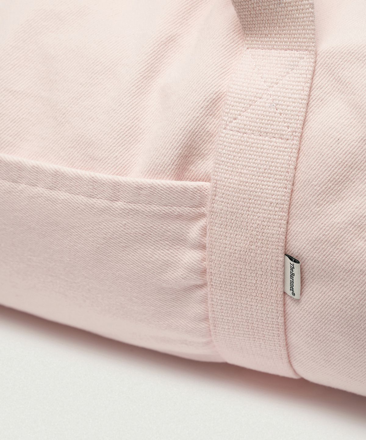 더바넷(THEBARNNET) Pale Logo Duffle Bag Large_Light Pink