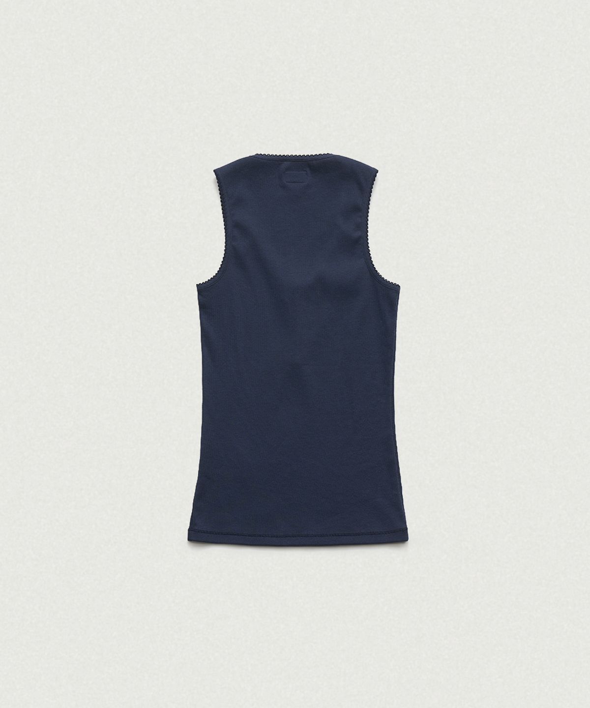 더바넷(THEBARNNET) Clara Button Layer Tank Top_Light Grey