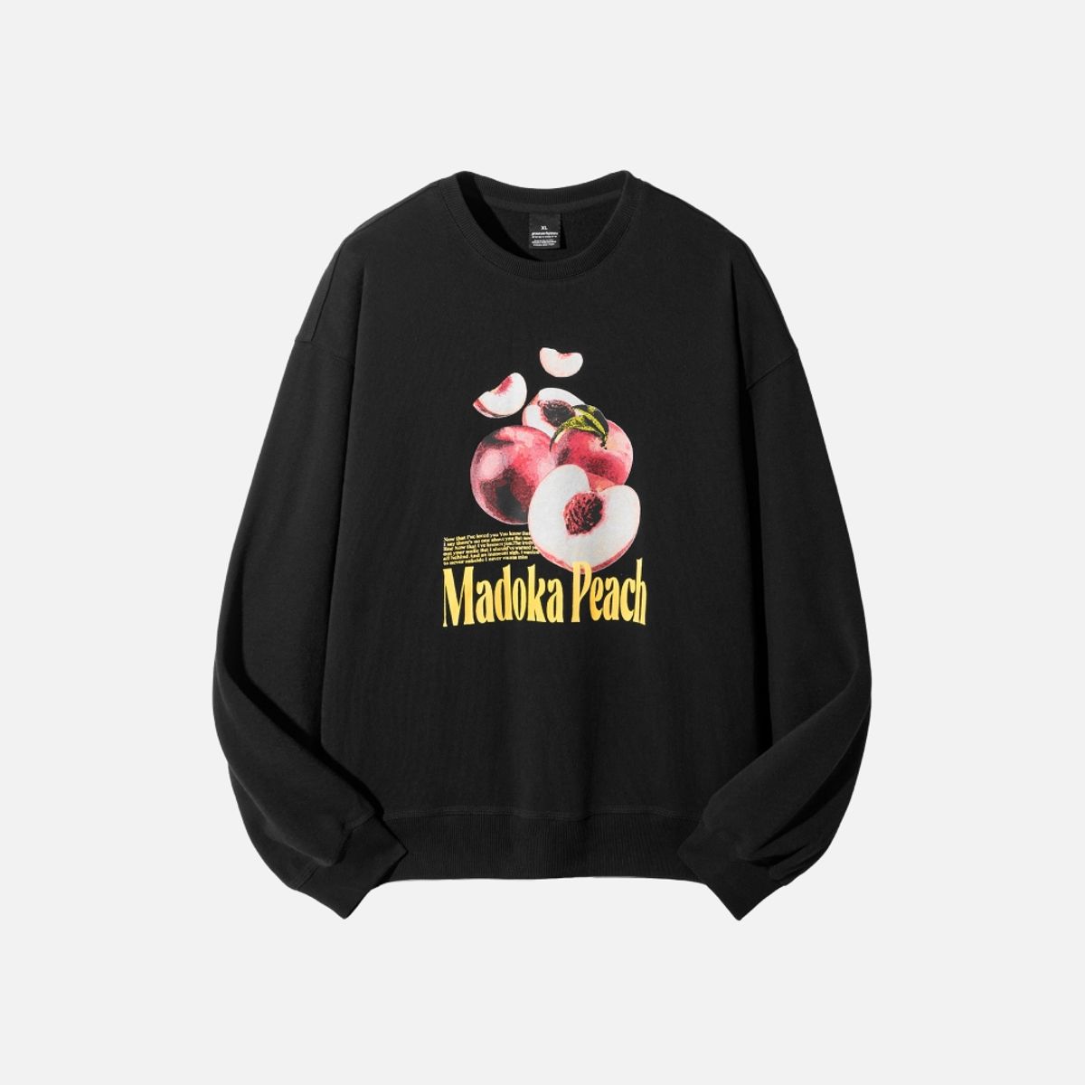 그루브라임(GROOVE RHYME) MADOKA PEACH SWEATSHIRT (LRSFCTM750M)