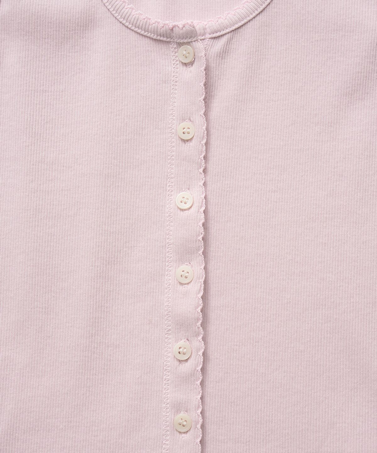 더바넷(THEBARNNET) Clara Button Layer Tank Top_Light Pink