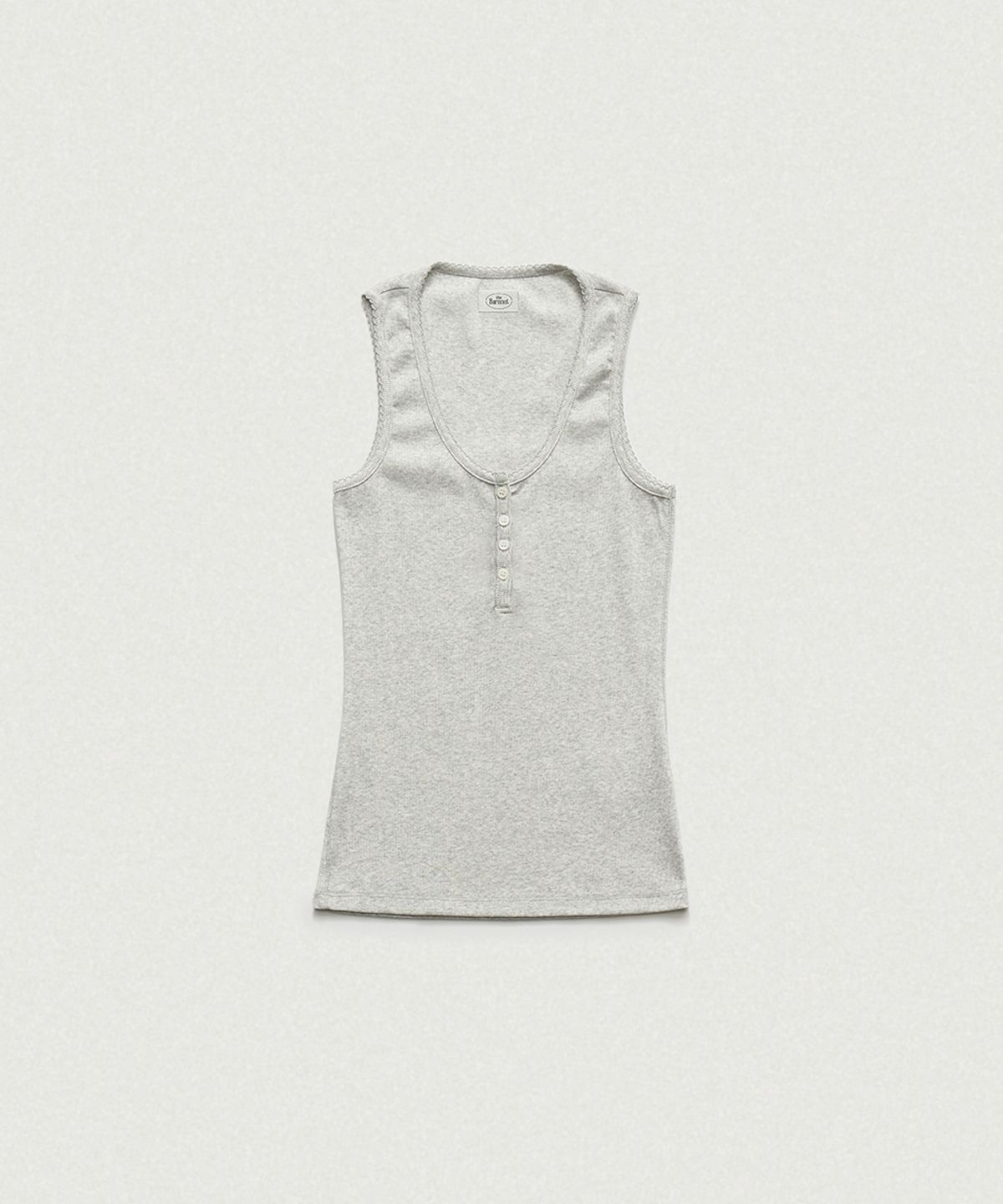 더바넷(THEBARNNET) Clara Button Layer Tank Top_Light Pink