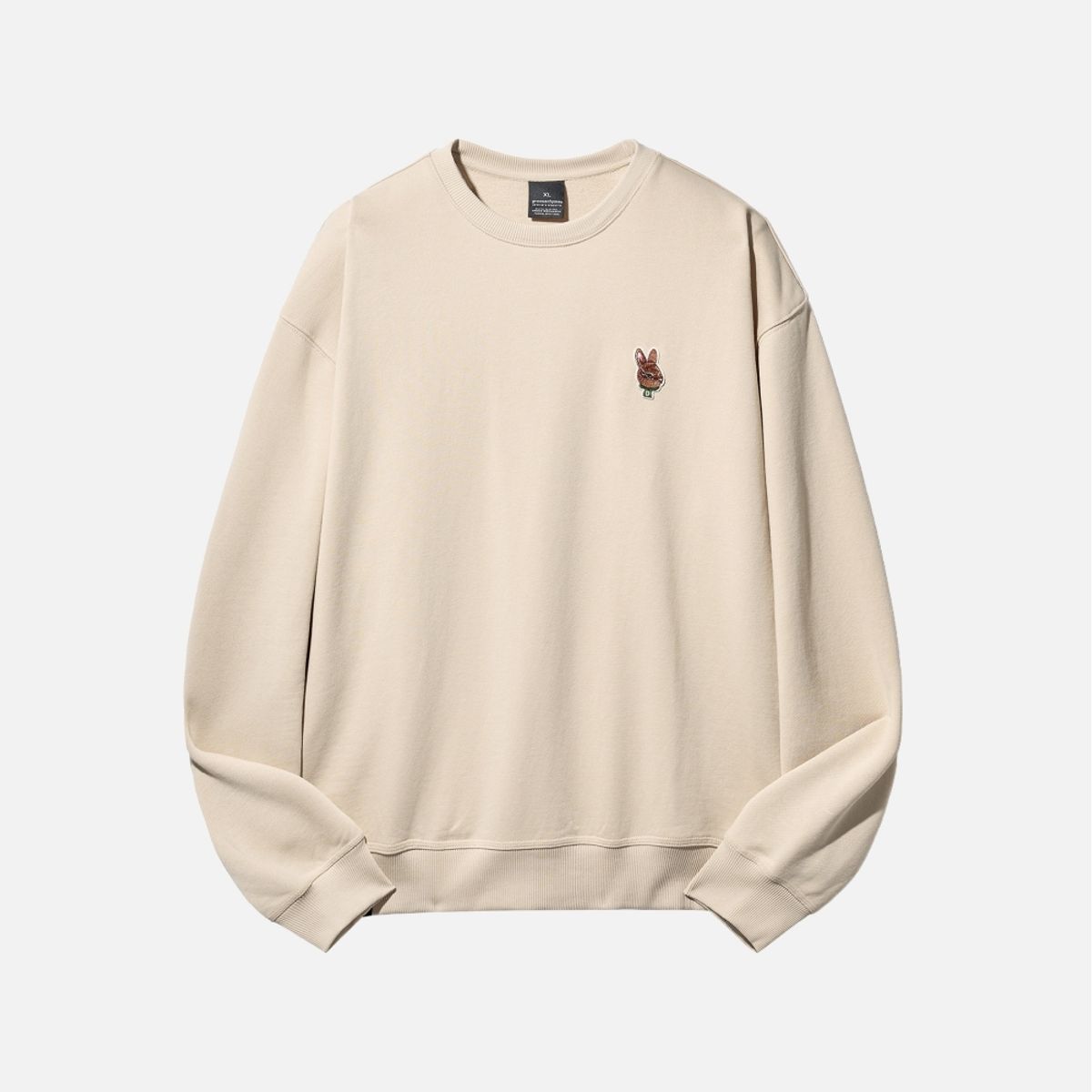 그루브라임(GROOVE RHYME) ANIMAL WAPEN SWEATSHIRT (LRSFCTM729M)