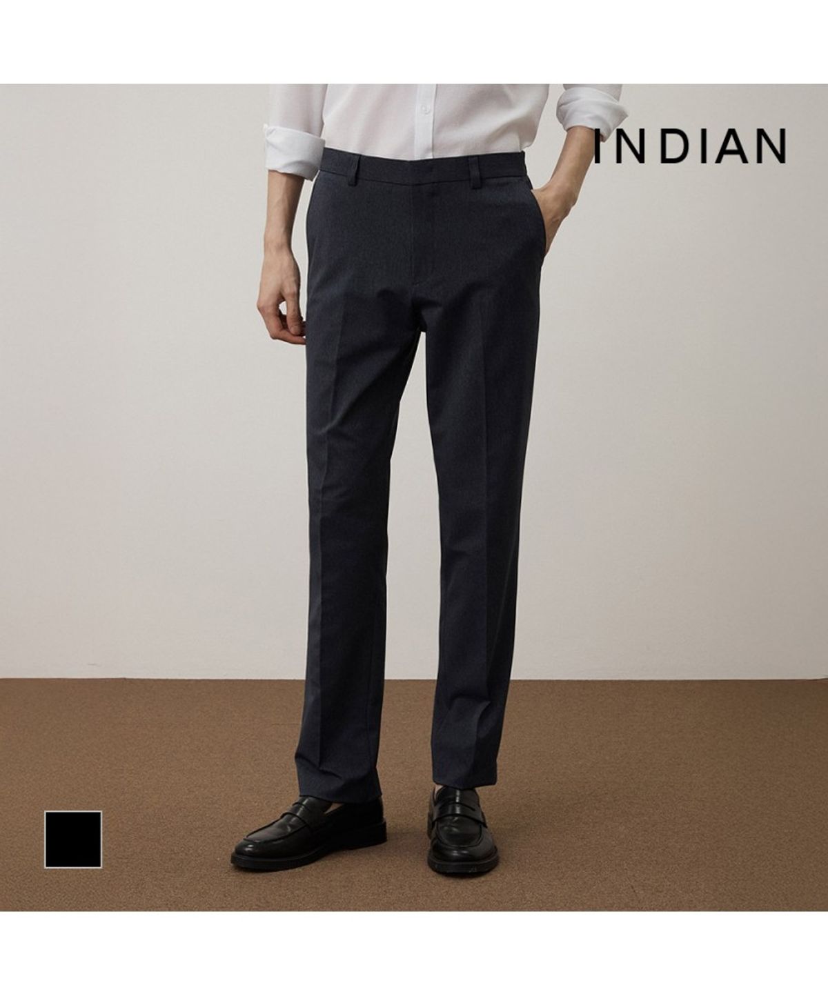 인디안(INDIAN) 타소재 조직물 팬츠_MITDL6S1321