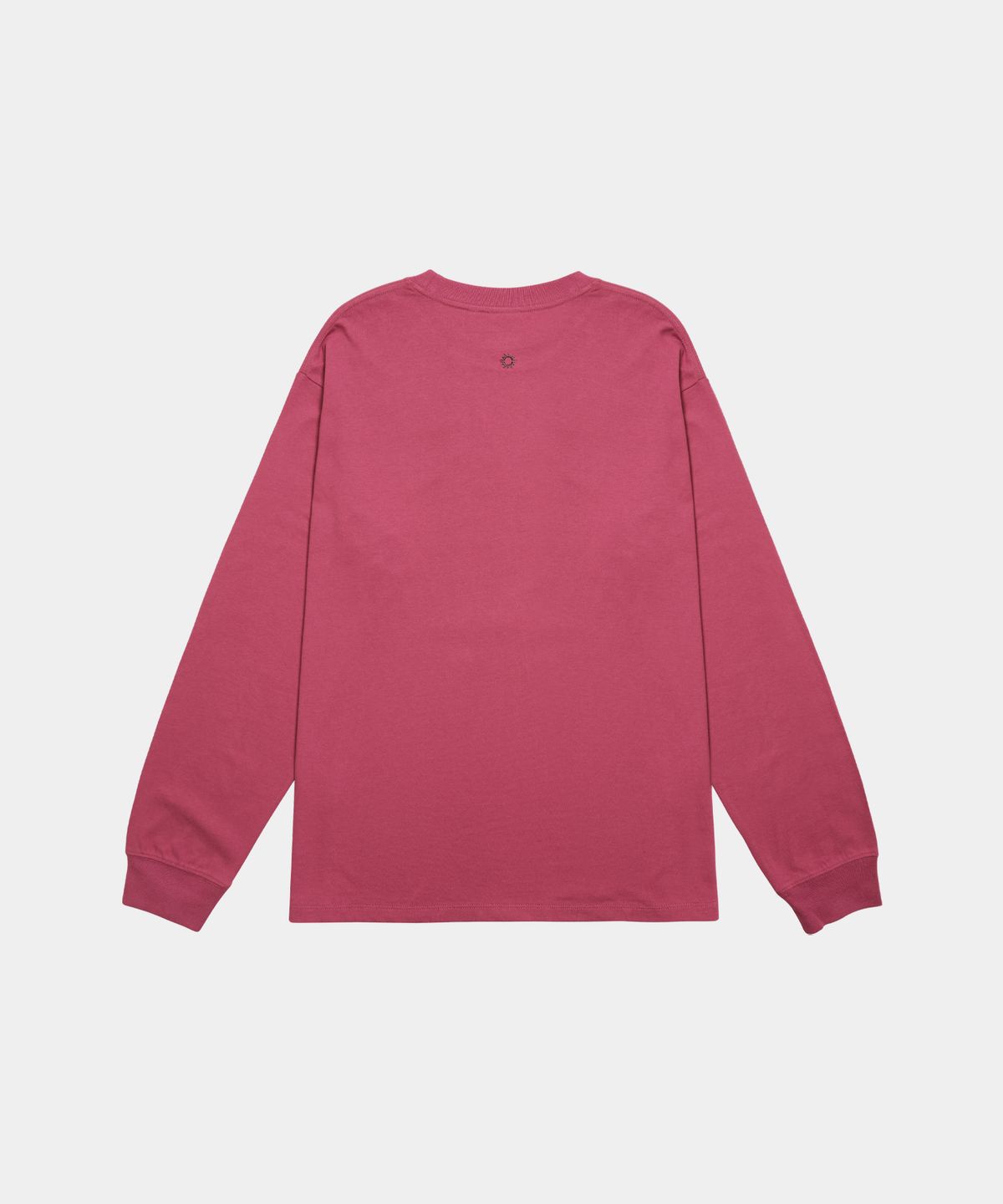 헬로 선라이즈(HELLO SUNRISE) Sun Stamp L/S Tee_Magenta Pink