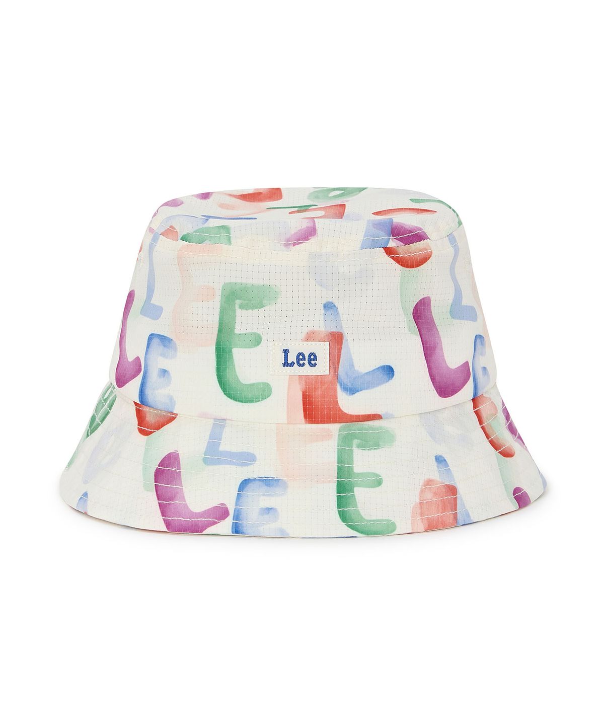 리 키즈(LEE KIDS) 로고 전판 프린트 버킷햇 아이보리 LK2602BK02IV