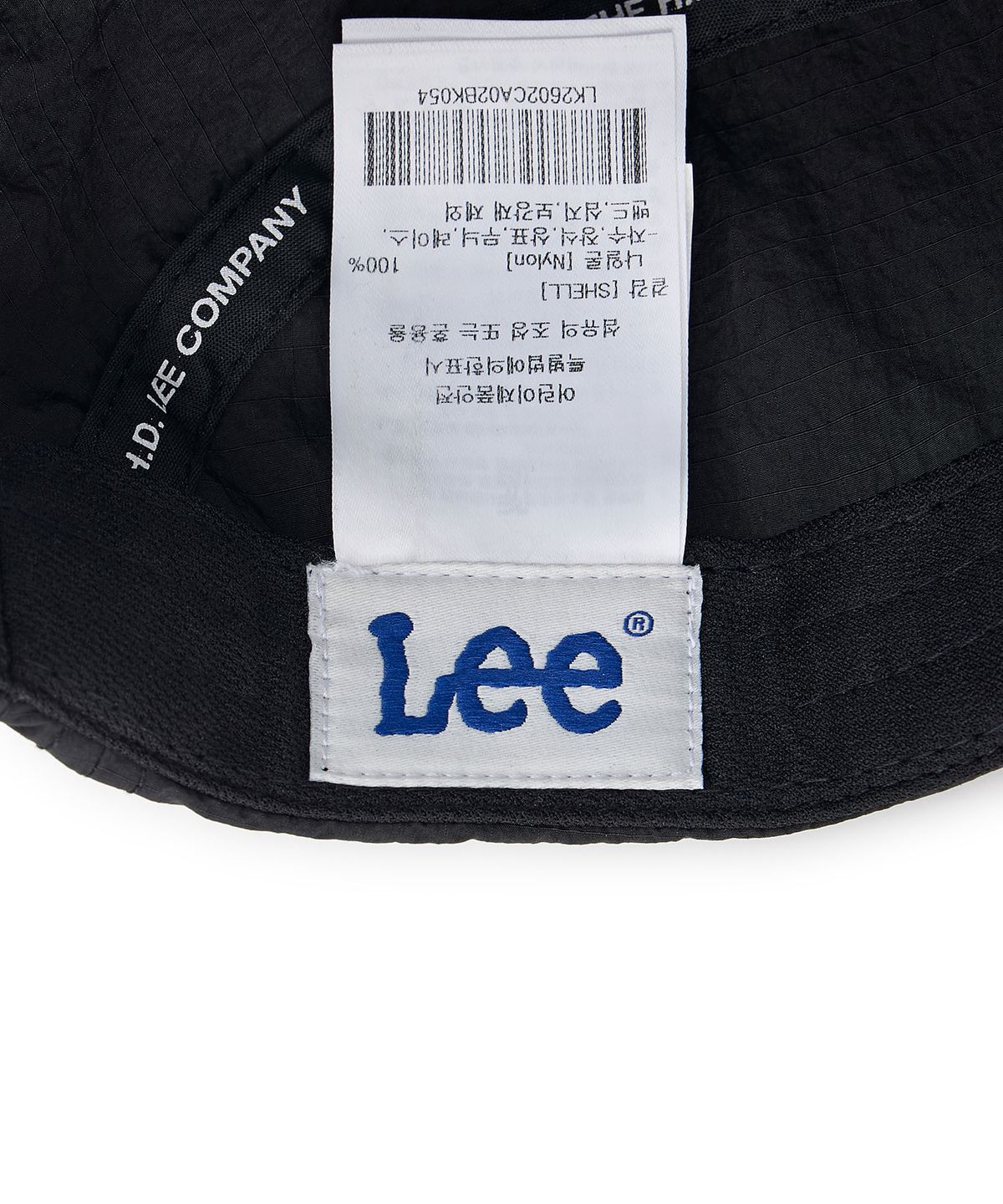 리 키즈(LEE KIDS) 립스탑 캠프캡 블랙 LK2602CA02BK