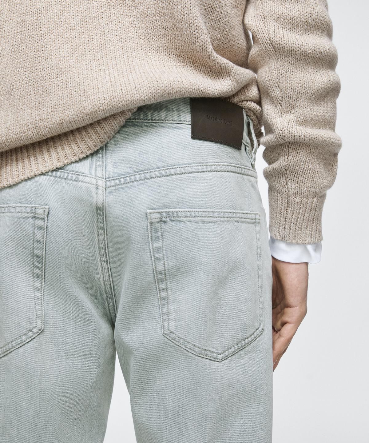 마시모두띠(MASSIMO DUTTI) 테이퍼드핏 진