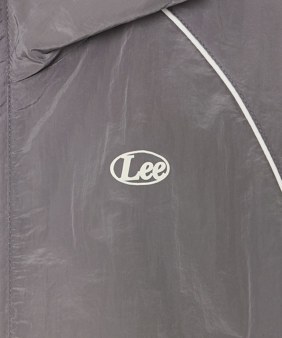 리 키즈(LEE KIDS) 홑겹 셔링 바람막이 점퍼 그레이 LK2602JU70GR
