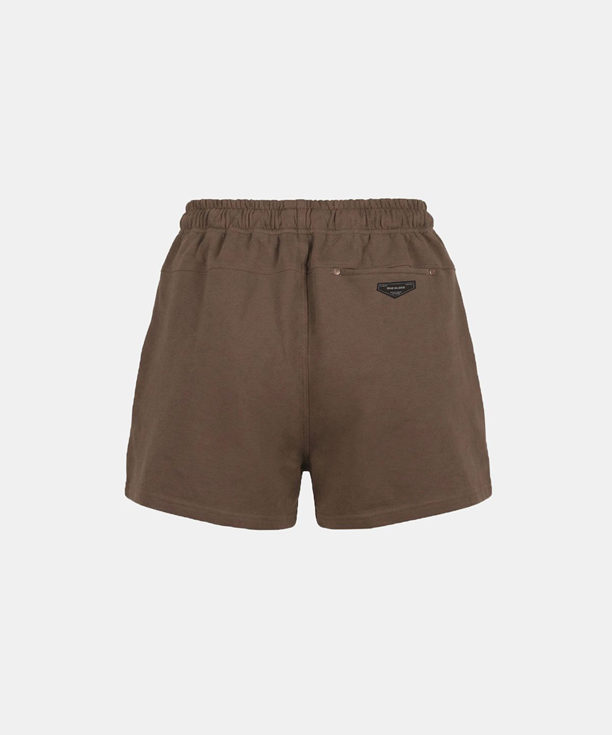 배드블러드(BADBLOOD) BS Soft Terry 4-Inch Shorts - Brown