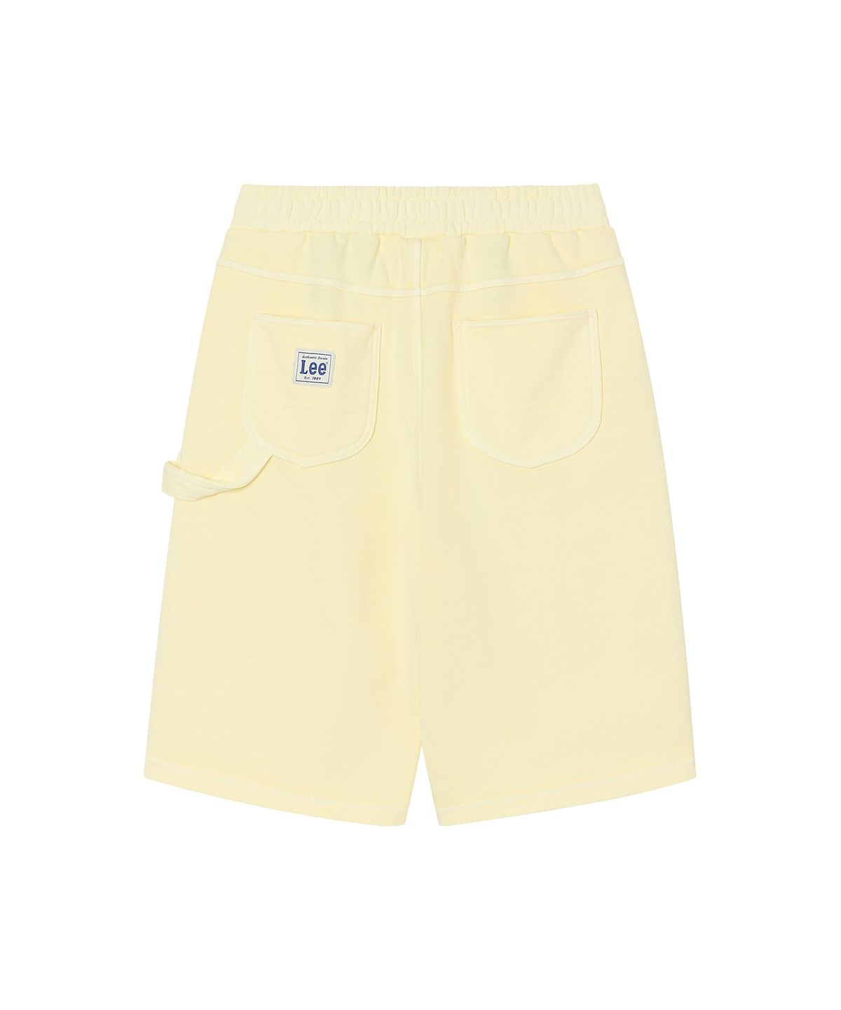 리 키즈(LEE KIDS) 피그먼트 하프 저지 팬츠 라이트옐로우 LK2602JP30LY