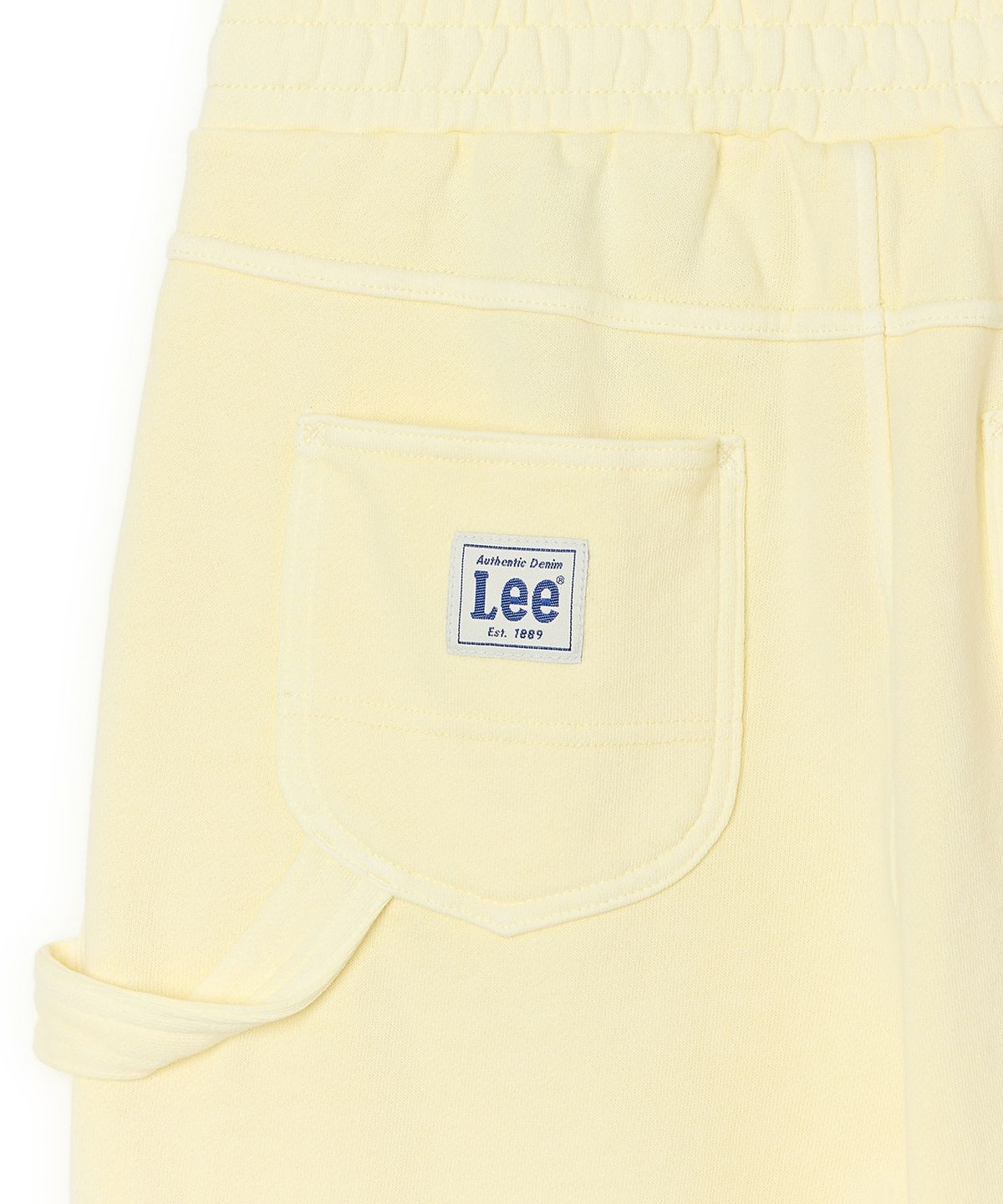 리 키즈(LEE KIDS) 피그먼트 하프 저지 팬츠 라이트옐로우 LK2602JP30LY