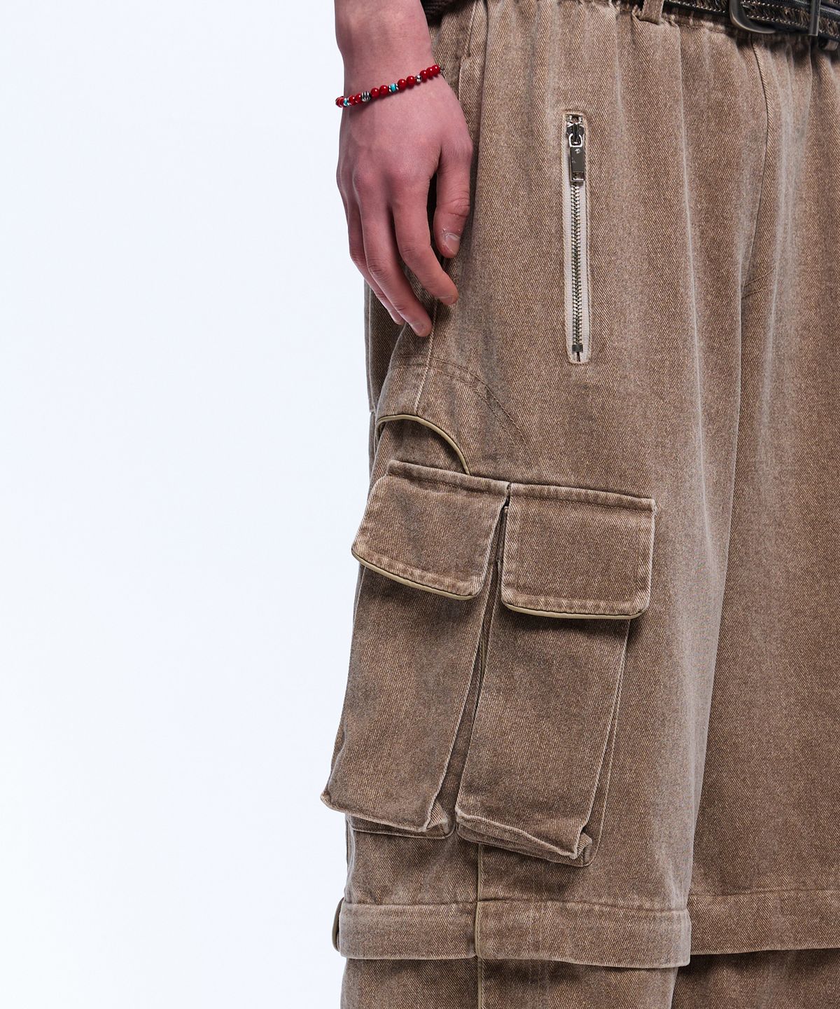 알에스에스씨(RSSC) CONVERTIBLE CARPENTER PANTS - BEIGE