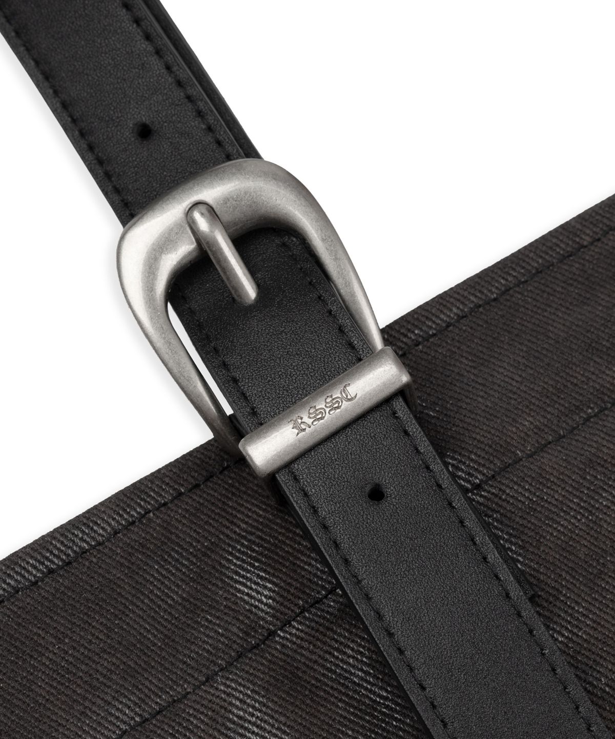 알에스에스씨(RSSC) RIVET BIG SHOULDER BAG - BROWN